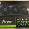 Asus ProArt GeForce 5070TI 16GB VRAM