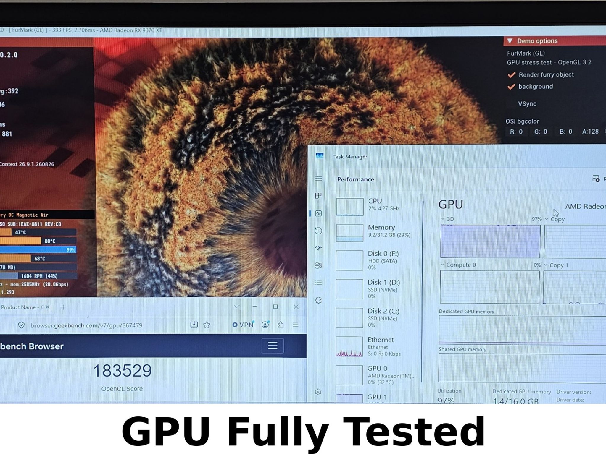 RX 9070 XT XFX Swift 16GB