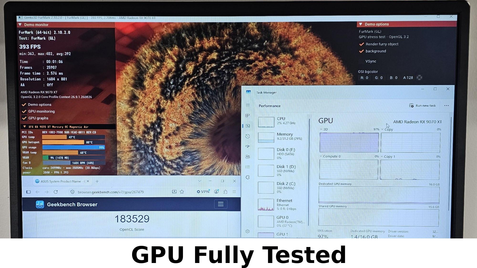RX 9070 XT XFX Swift 16GB