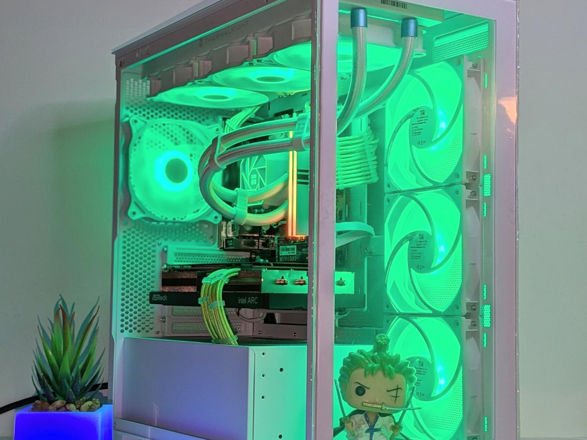 🗡️”Wano Arc”⚔️Gaming/Productivity⚪️Ryzen 5 4500⚪️*Intel Arc GPU*⚪️16GB ASGARD RAM⚪️1TB SSD⚪️700w PSU