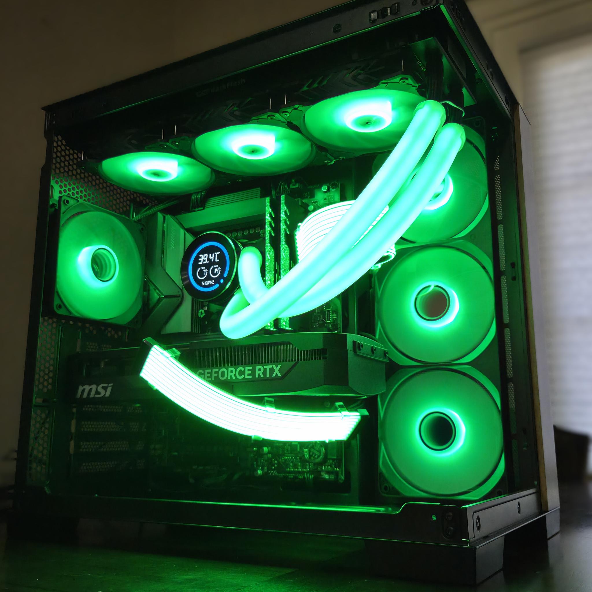 Onyxia!🐉 265F|5070|DDR5-32GB|1TB|Temp Display