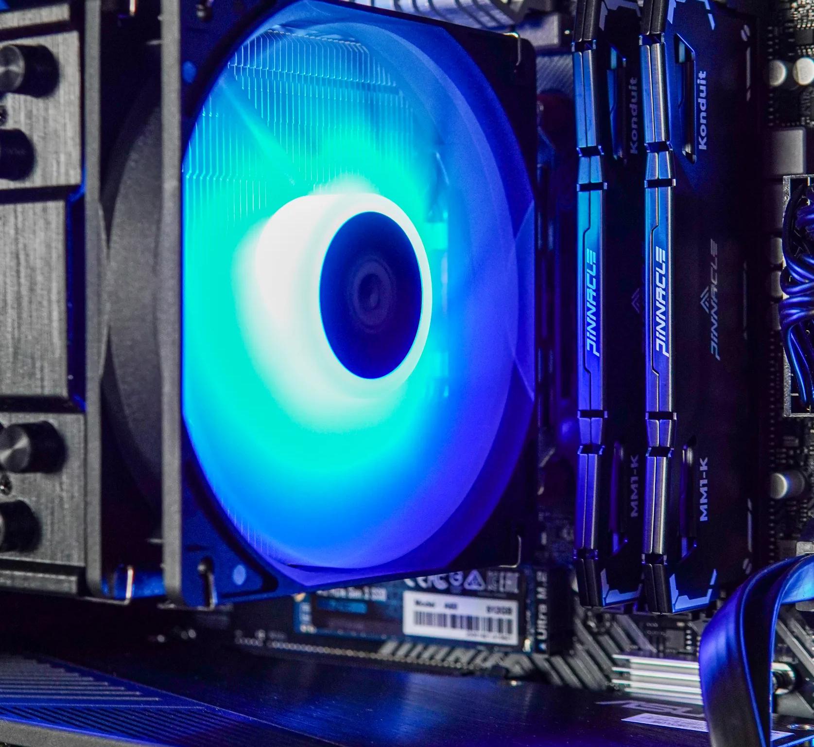 🔥Budget 1080p PC🔥 | RTX 2060 + Ryzen 5 3600 Black Gaming PC | Wifi + BT