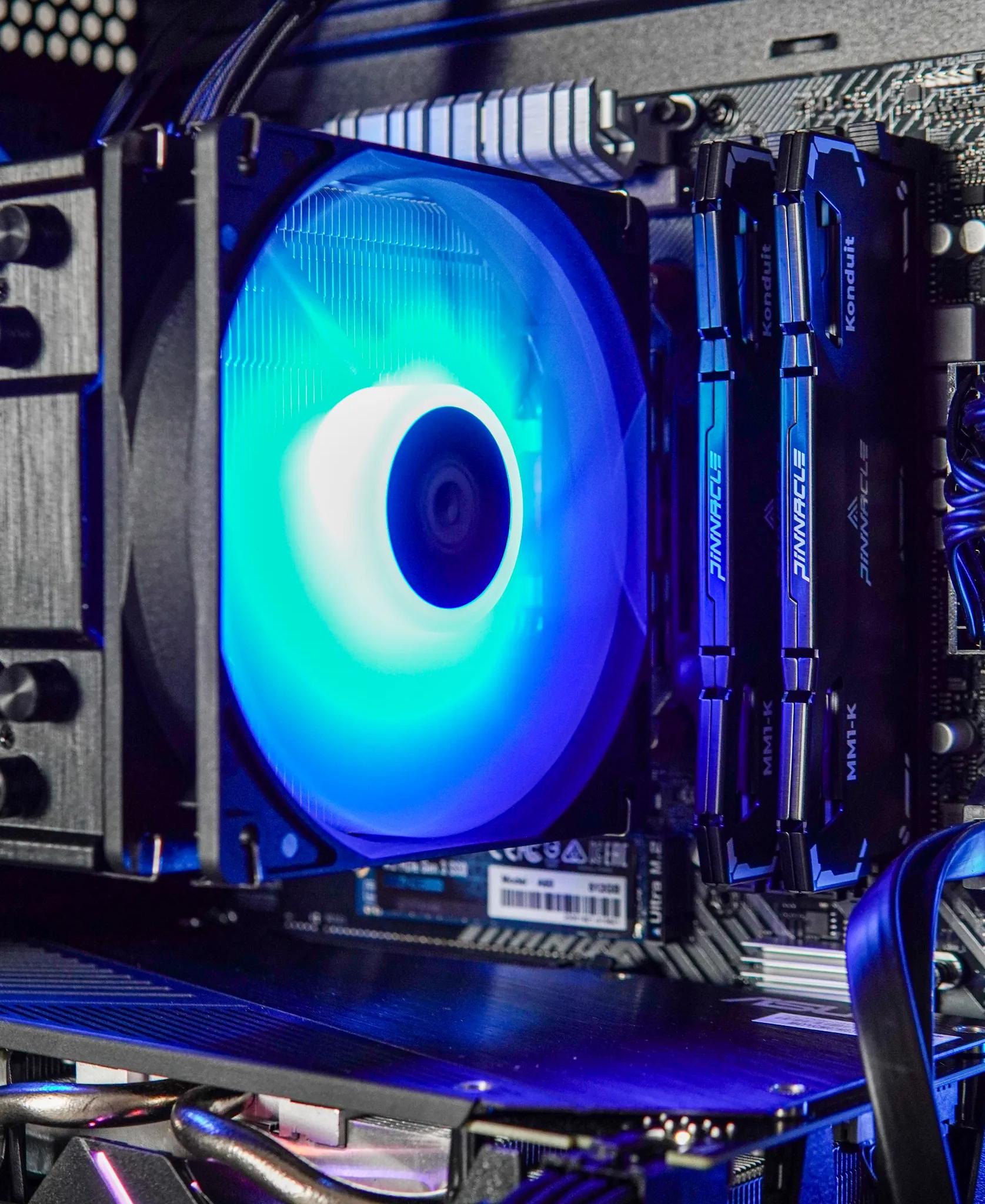🔥Budget 1080p PC🔥 | RTX 2060 + Ryzen 5 3600 Black Gaming PC | Wifi + BT