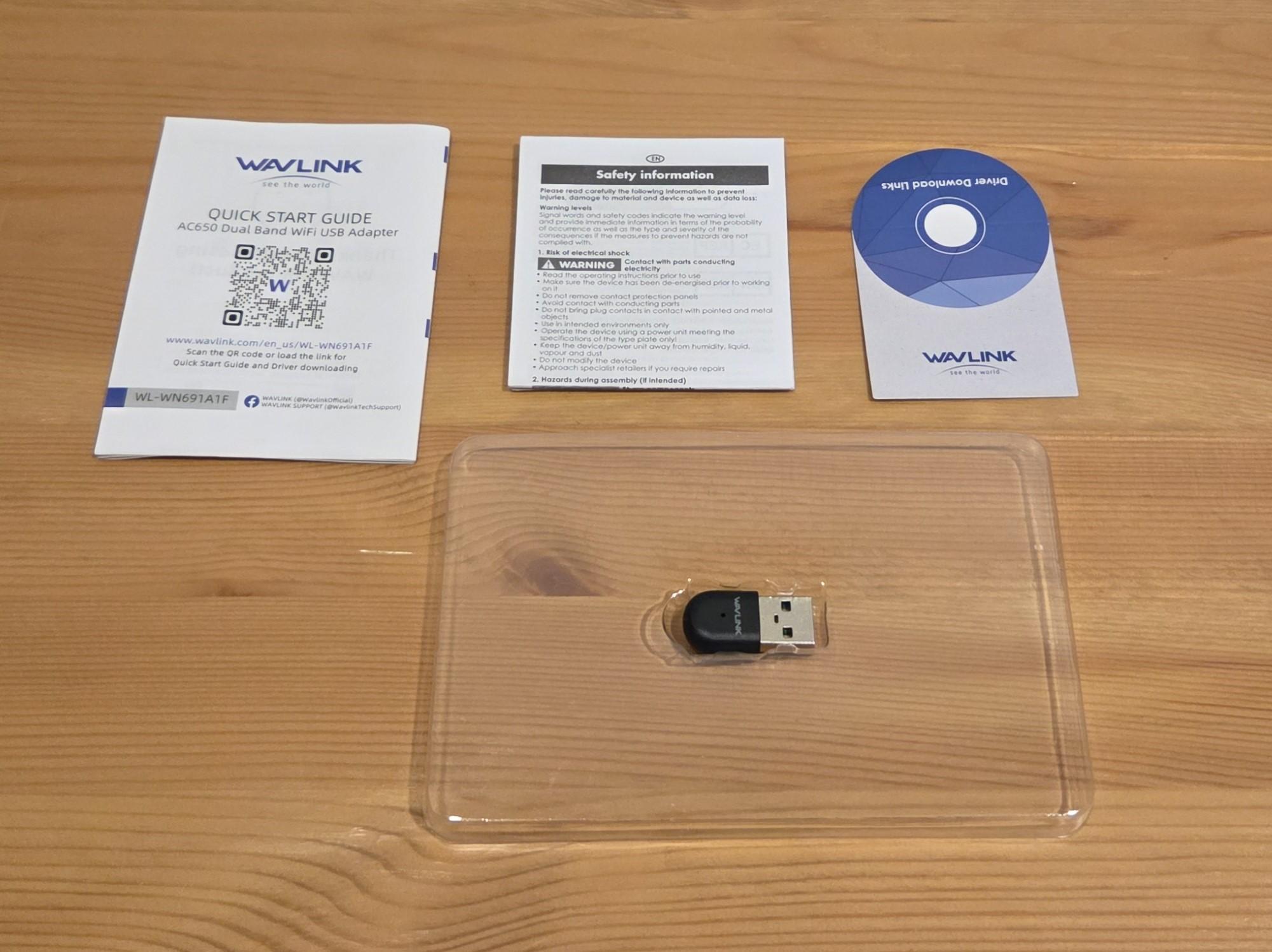 WavLink USB Wifi Adapter (Contact us for 90% Discount)