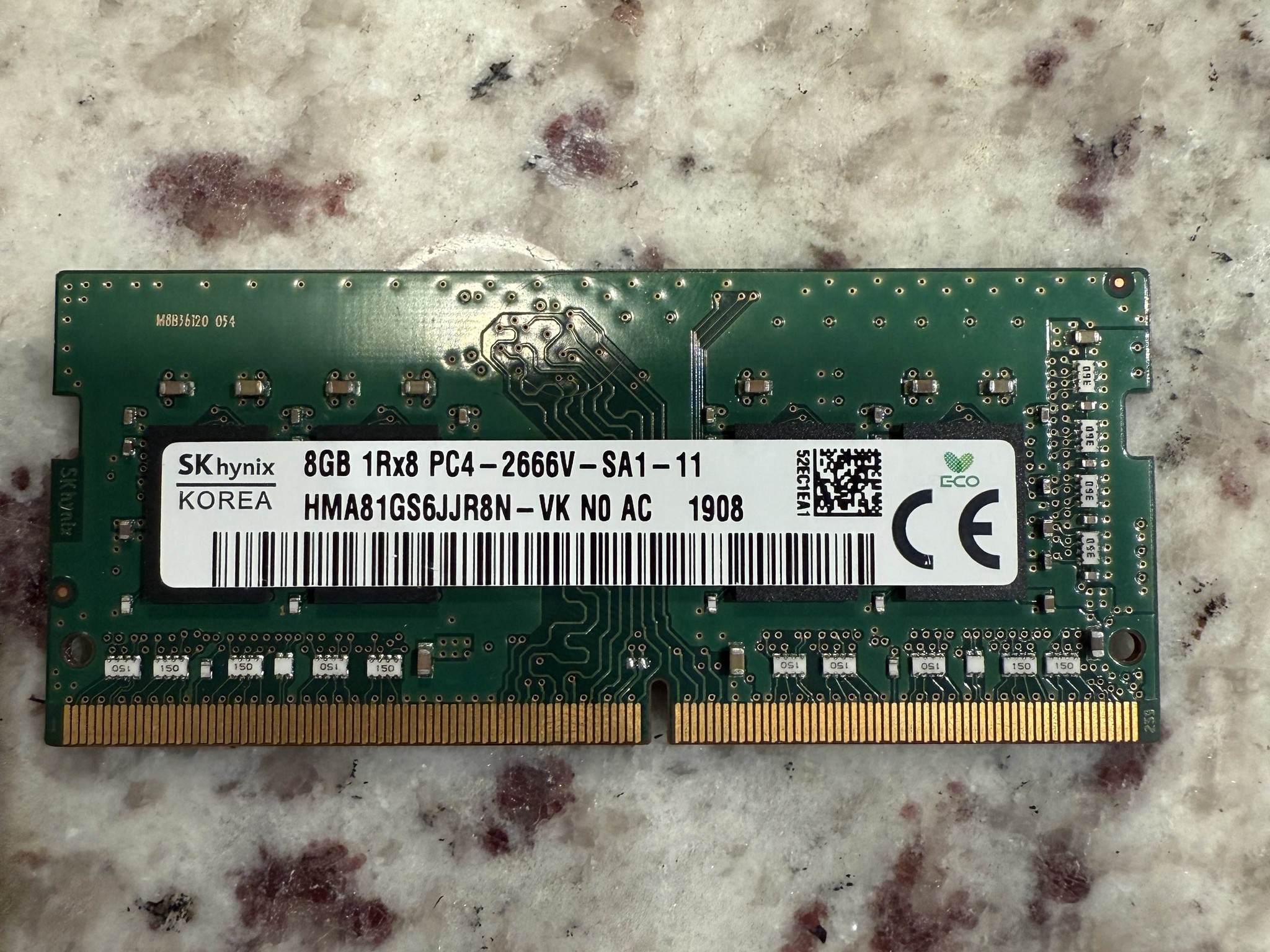 Samsung 8GB SODIMM RAM 2666MHz