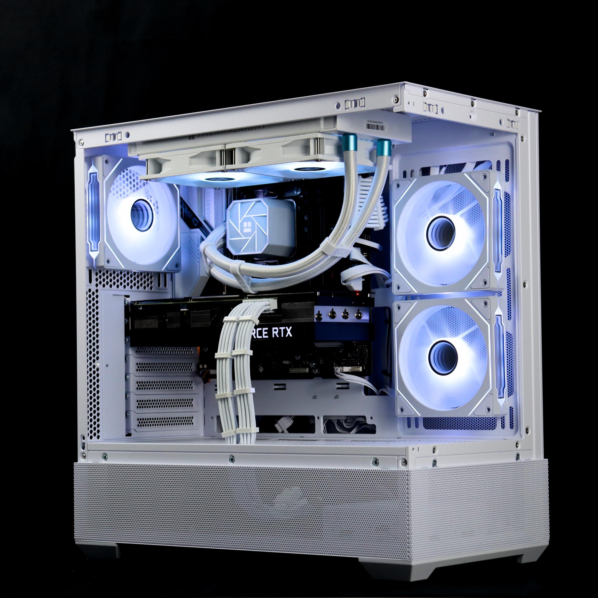❄️🧊💎- Whiteout 1440P Gaming PC | RTX 3080, Intel i5 12600KF, 32GB RAM, 1TB NVMe SSD ❄️🧊💎
