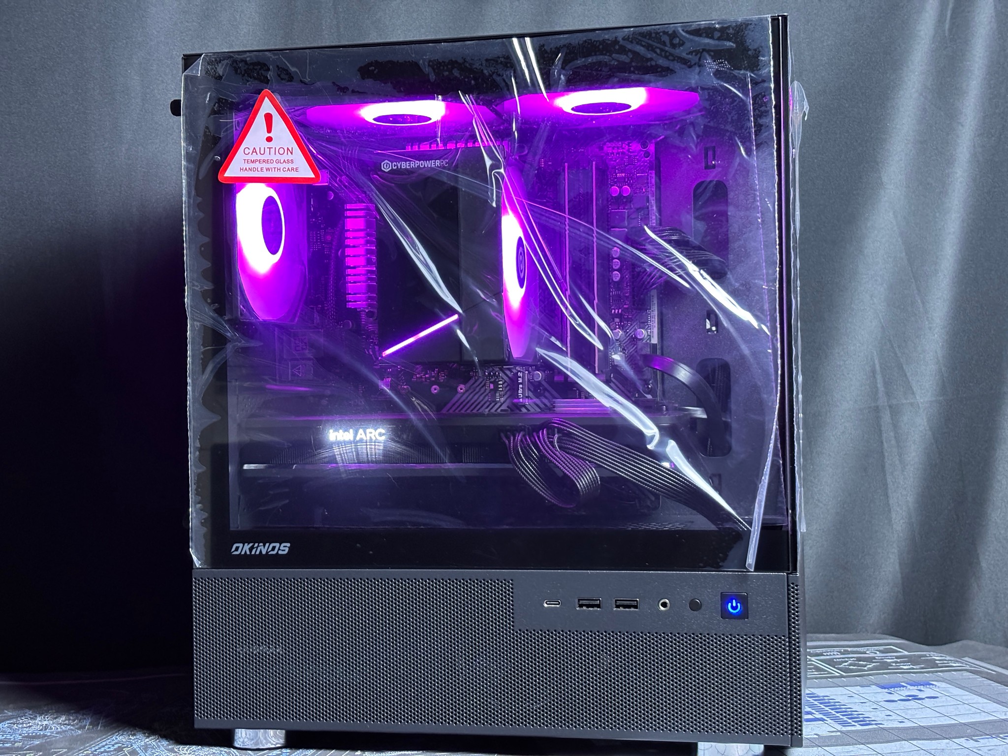 🖤SUPER GAMING PC🖤 Ryzen 5 5500 | Arc A750 | 16gb DDR4 | 500GB SSD🔥