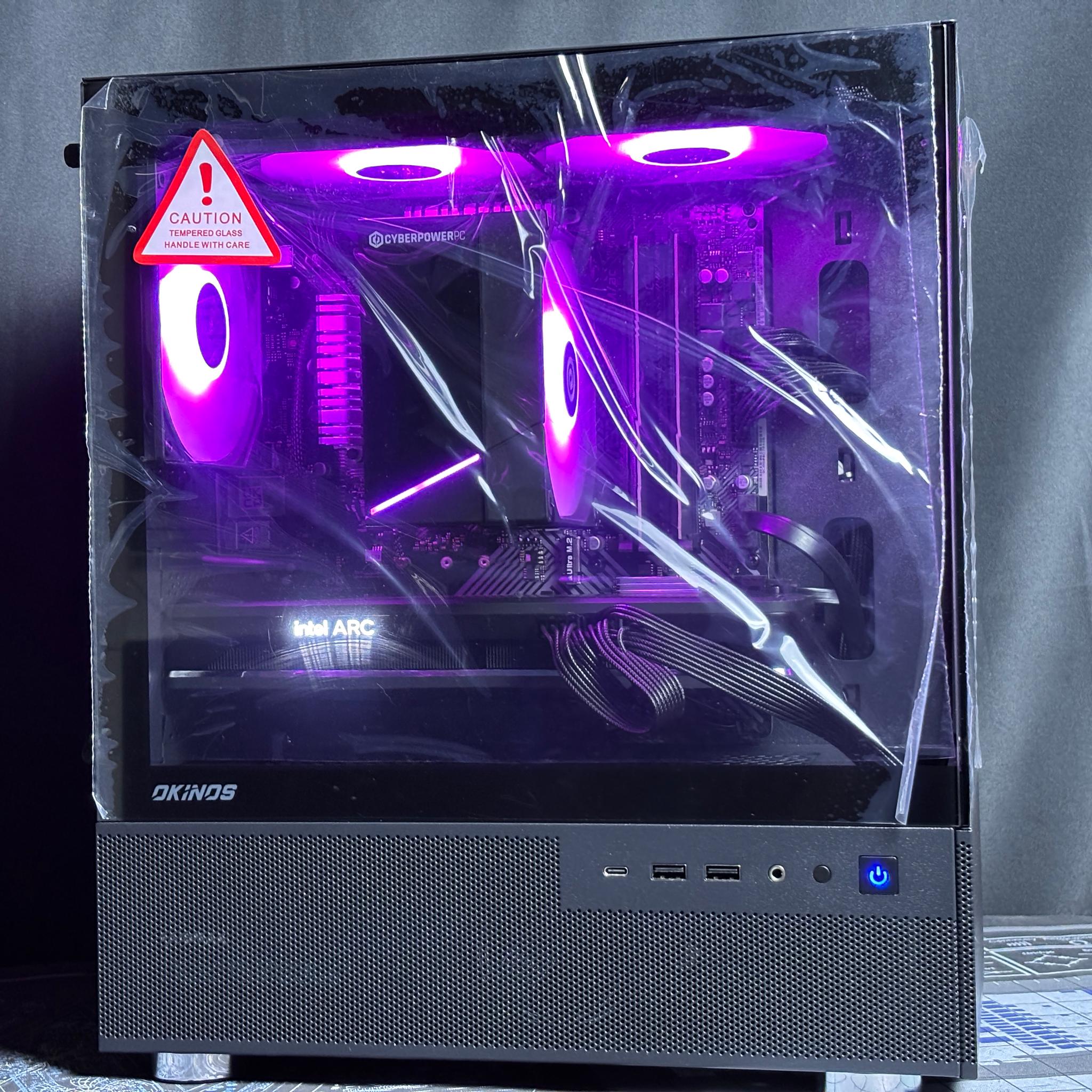 🖤SUPER GAMING PC🖤 Ryzen 5 5500 | Arc A750 | 16gb DDR4 | 500GB SSD🔥