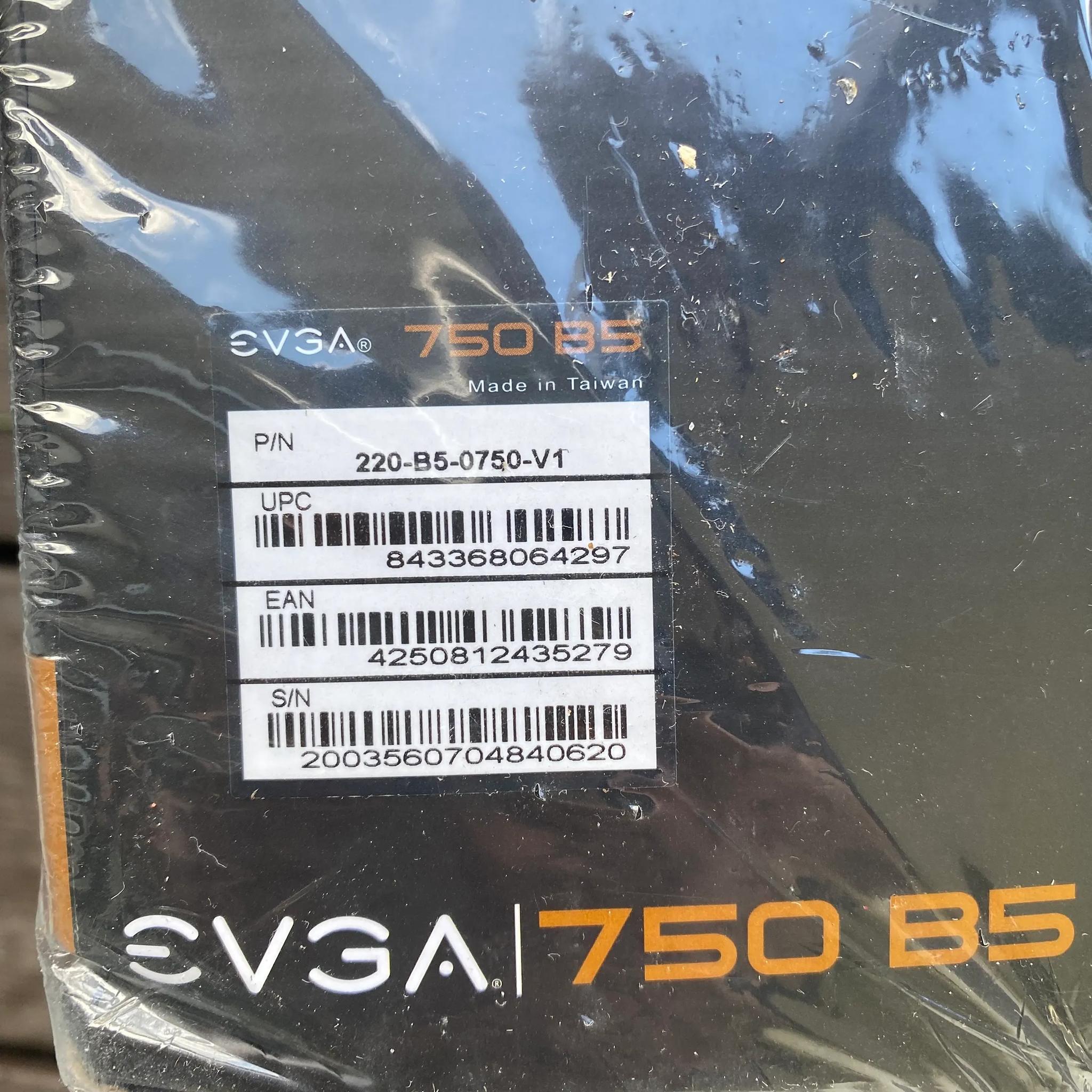 EVGA B5 750W Bronze Rated Power Supply