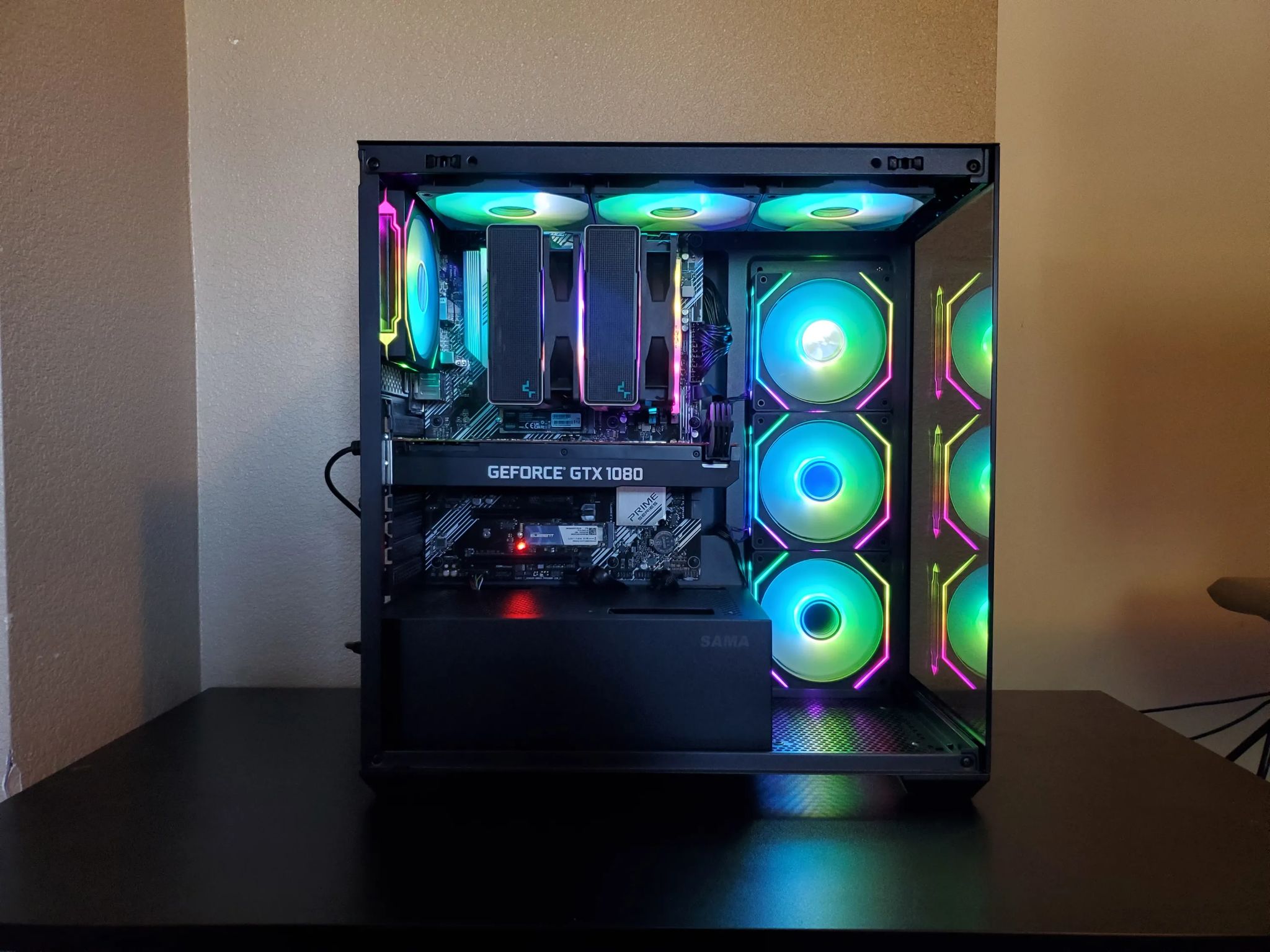 Gaming PC, Ryzen 5 3600 | GTX 1080 8GB| 16GB RAM | 1.5 TB Storage | WiFi/Bluetooth