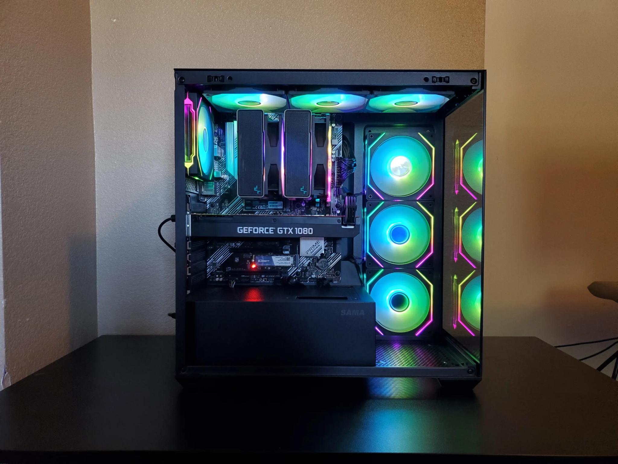 Gaming PC, Ryzen 5 3600 | GTX 1080 8GB| 16GB RAM | 1.5 TB Storage | WiFi/Bluetooth