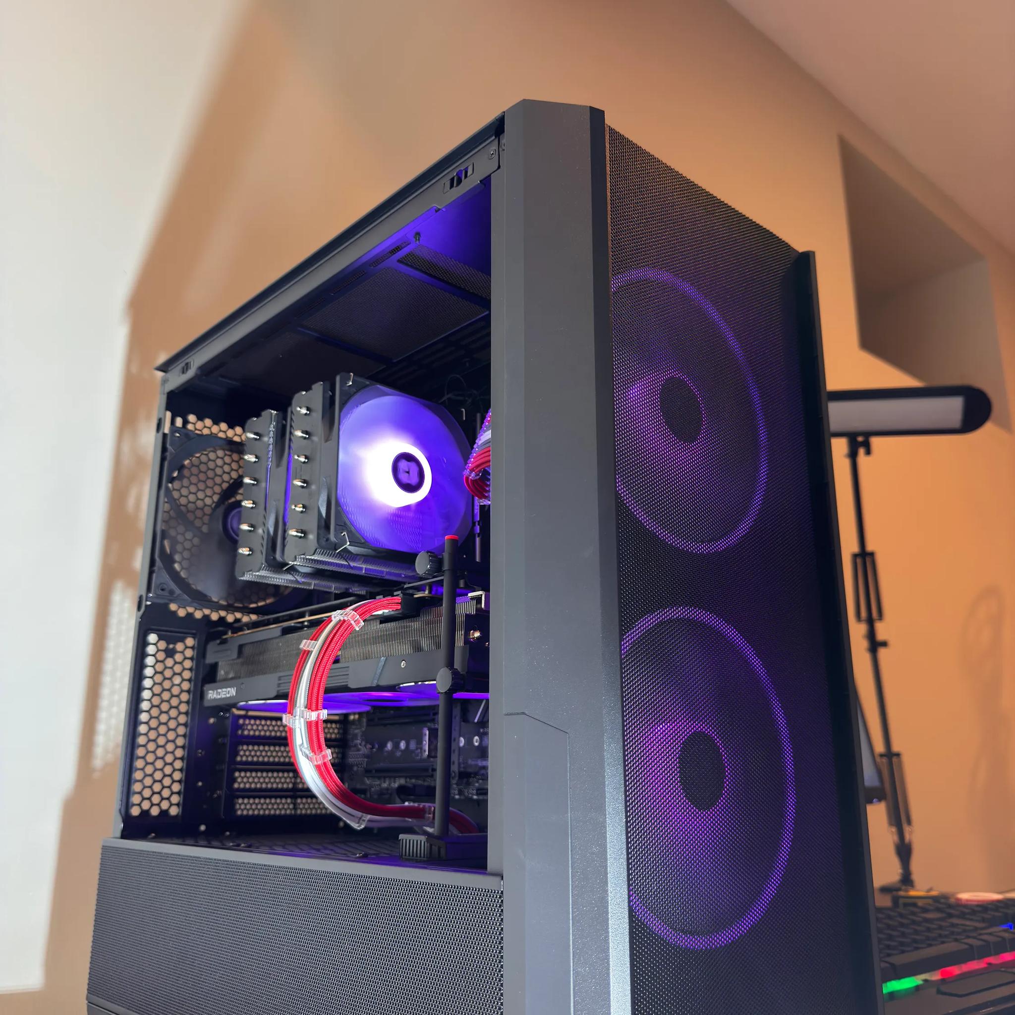 Top Of The Line AMD || RX 7900XTX 24 GB, i5-12600KF, 32 GB DDR4 RAM, 2 TB NVME SSD, WiFi, Windows 11