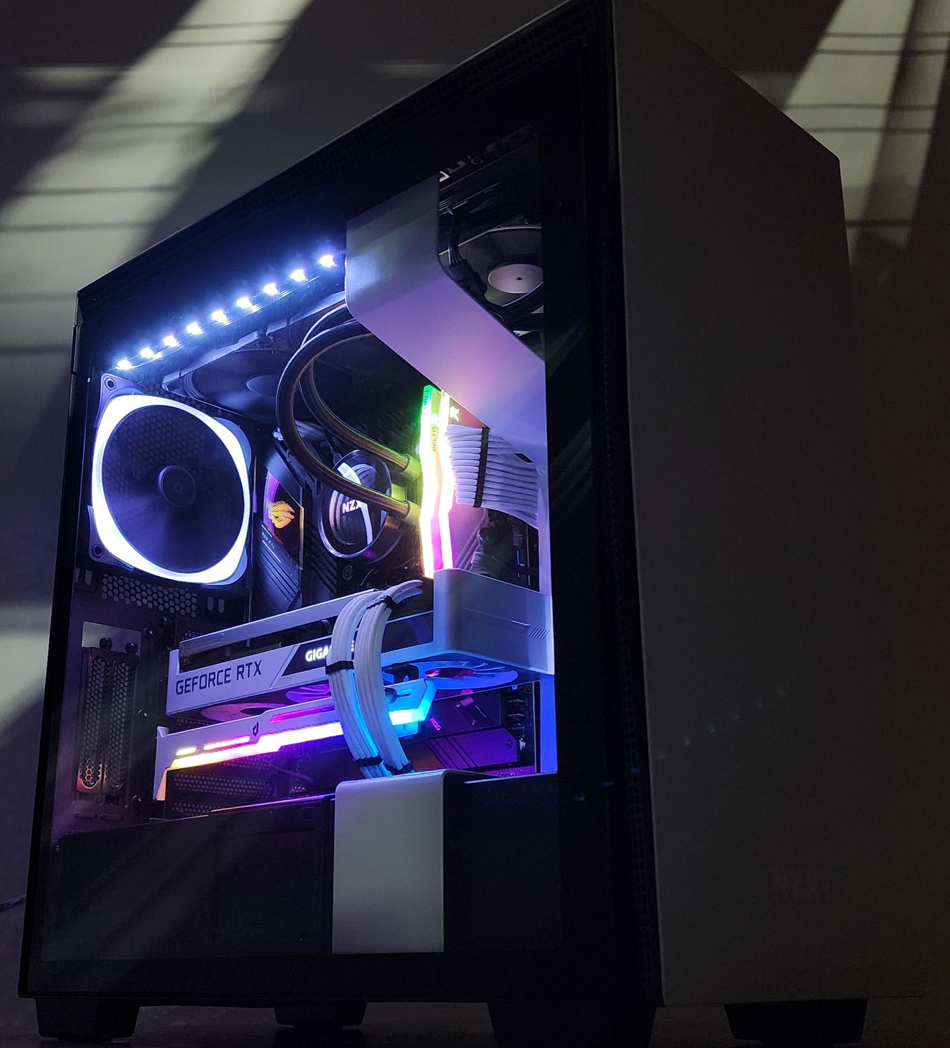 Gaming PC i9-10900K 32GB RAM 1TB SSD RTX 3070 8GB Windows 11 Computer