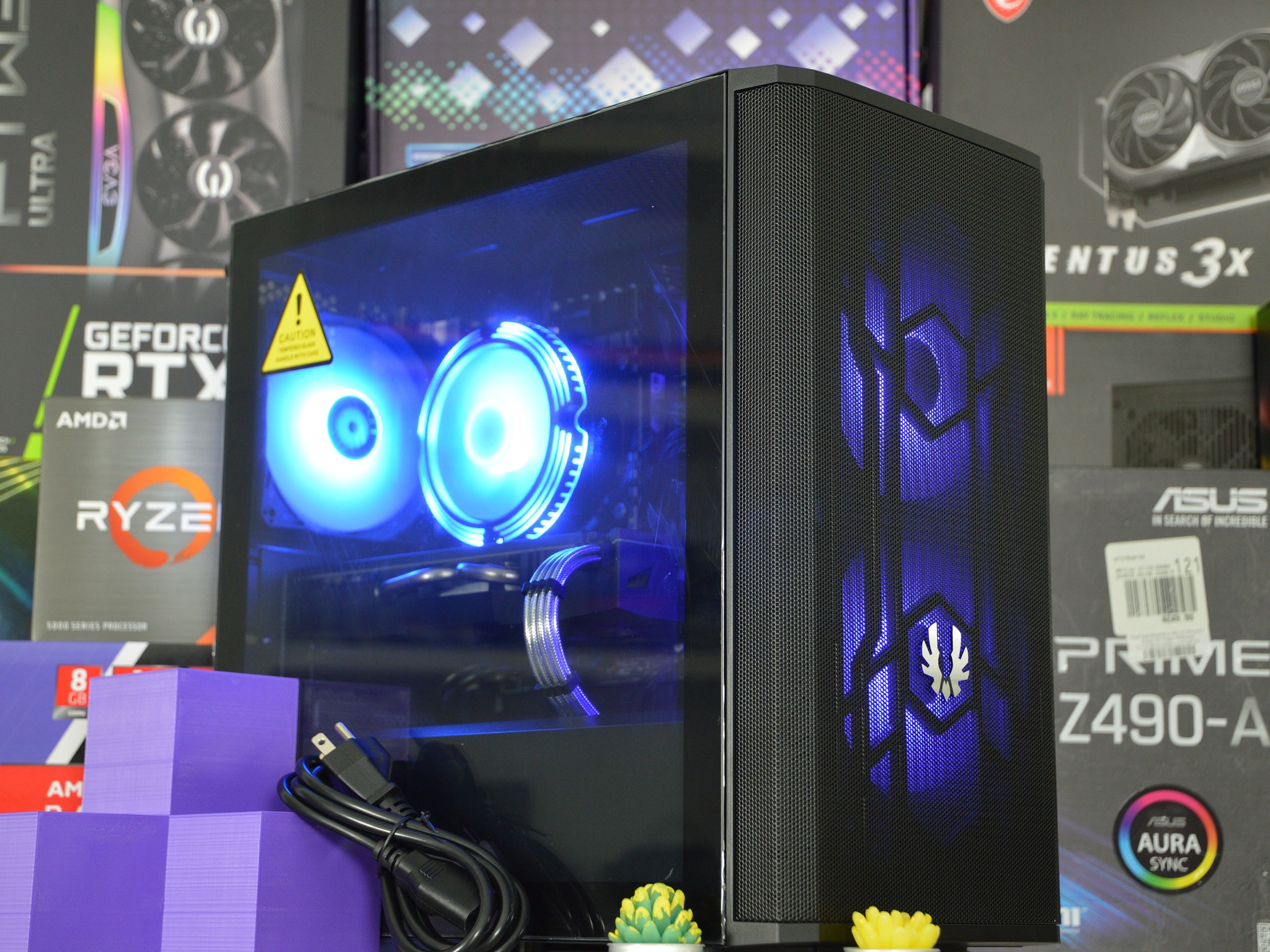 🔵⚫️| RX 580 8GB | INTEL XEON E5 2670 V3 | 16GB RAM | 1TB SSD | Midnight Cobalt 2.0 |