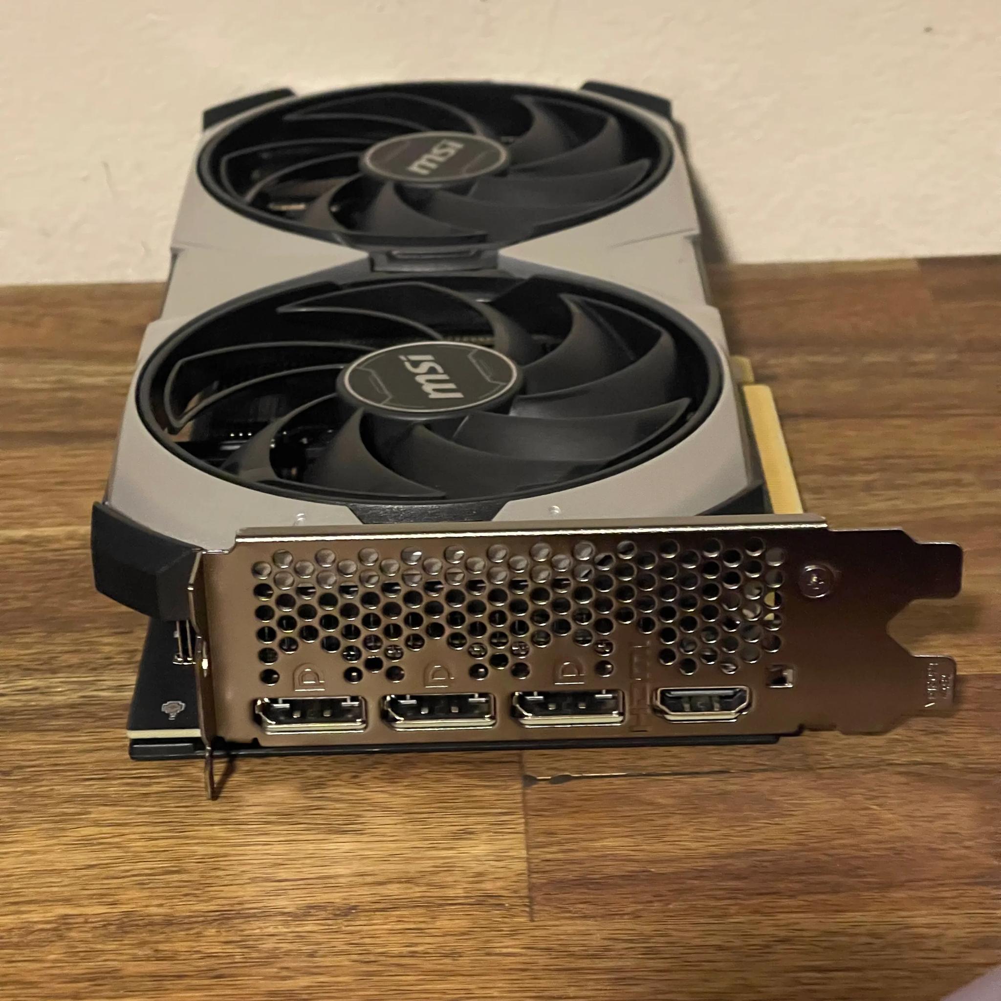 MSI GeForce RTX 4070 VENTUS 2X 12G OC