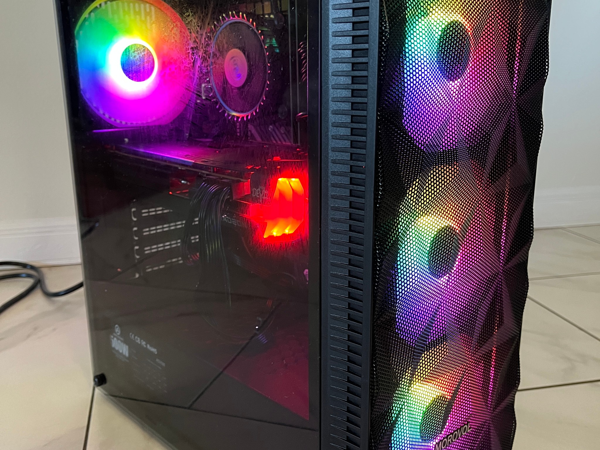 AMD RX 6600 XT, Intel Core i3-12100, 16GB RAM, 500 GB SSD, High FPS Gaming PC w/ Wi-Fi & Bluetooth