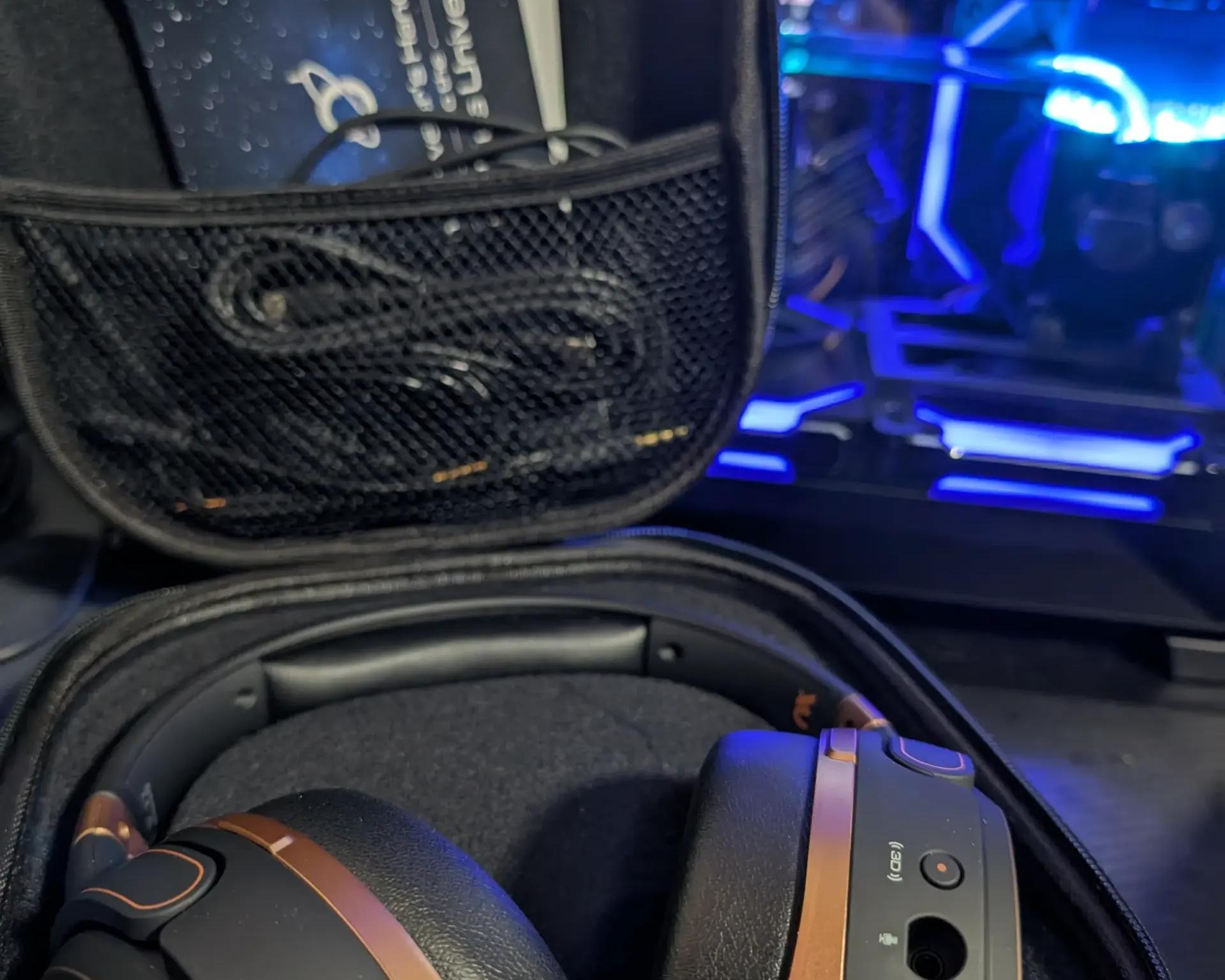 Audeze Mobius Wireless 3D Bluetooth Gaming Headphones - Black/Bronze