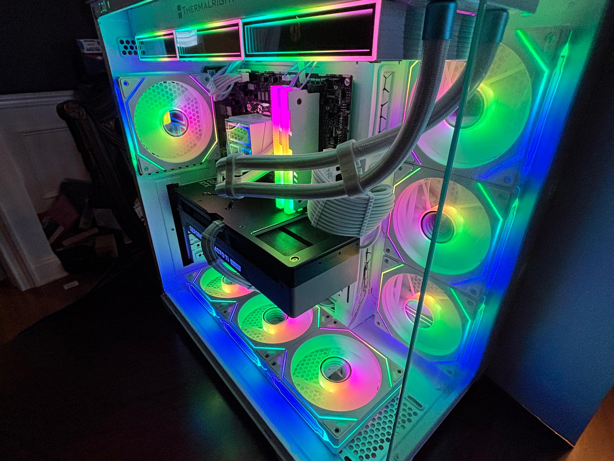 🎆 RTX MEGA BUILD | RTX 4070ti Super | RYZEN 7 7700 | 32 GB DDR5 | 1tb M.2 SSD | WINDOWS 11 🎆
