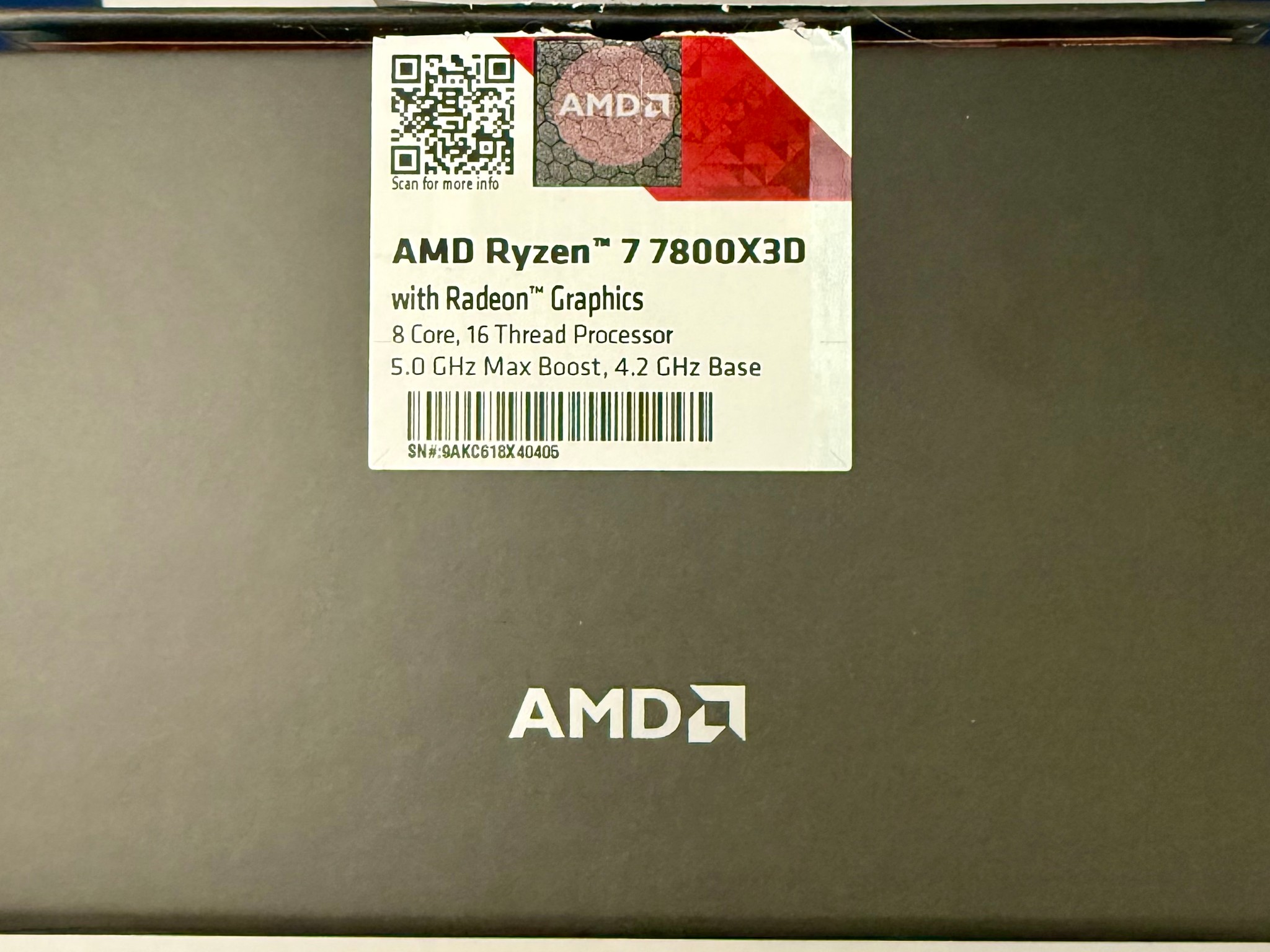 AMD Ryzen 7 7800X3D