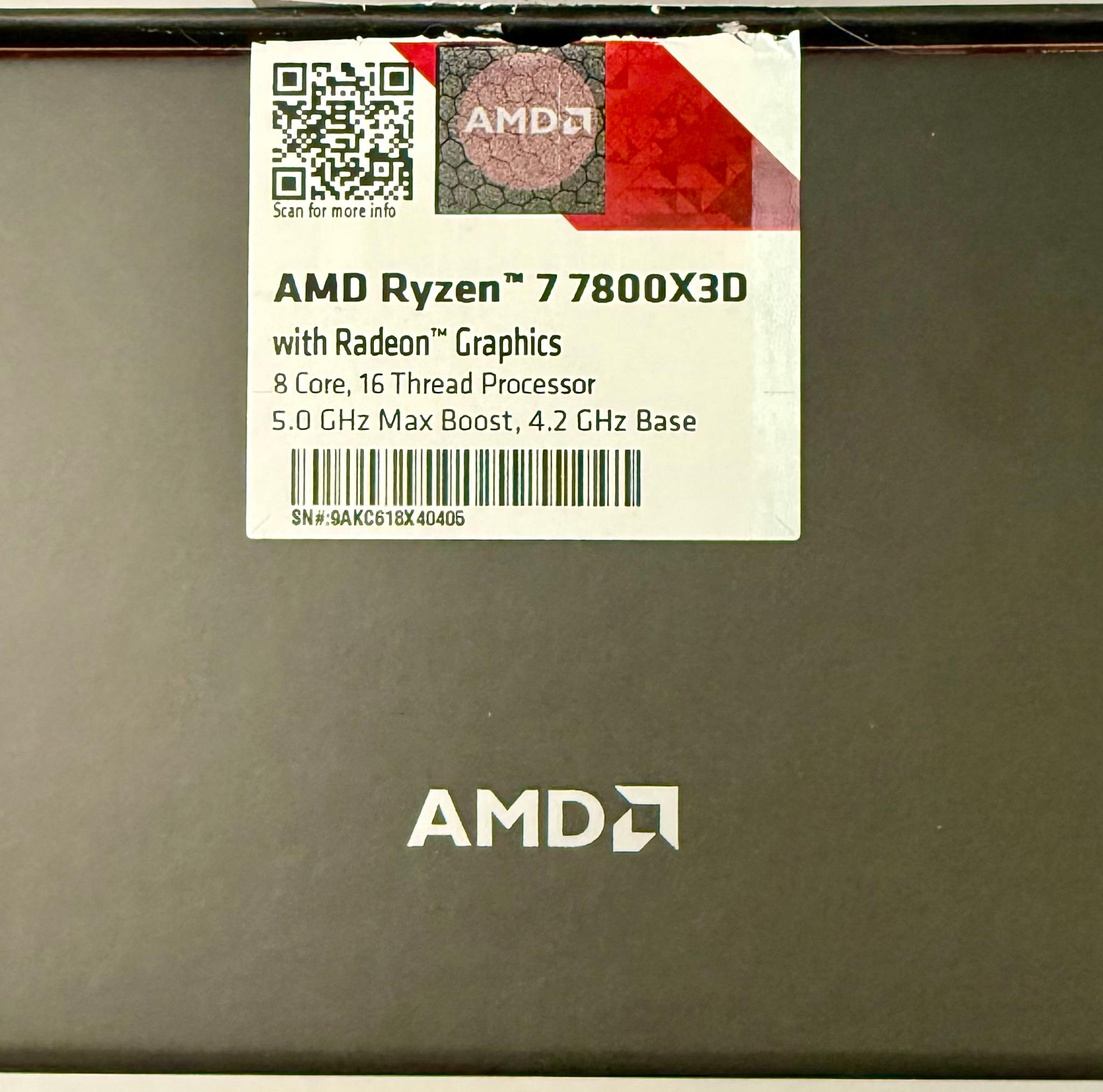 AMD Ryzen 7 7800X3D