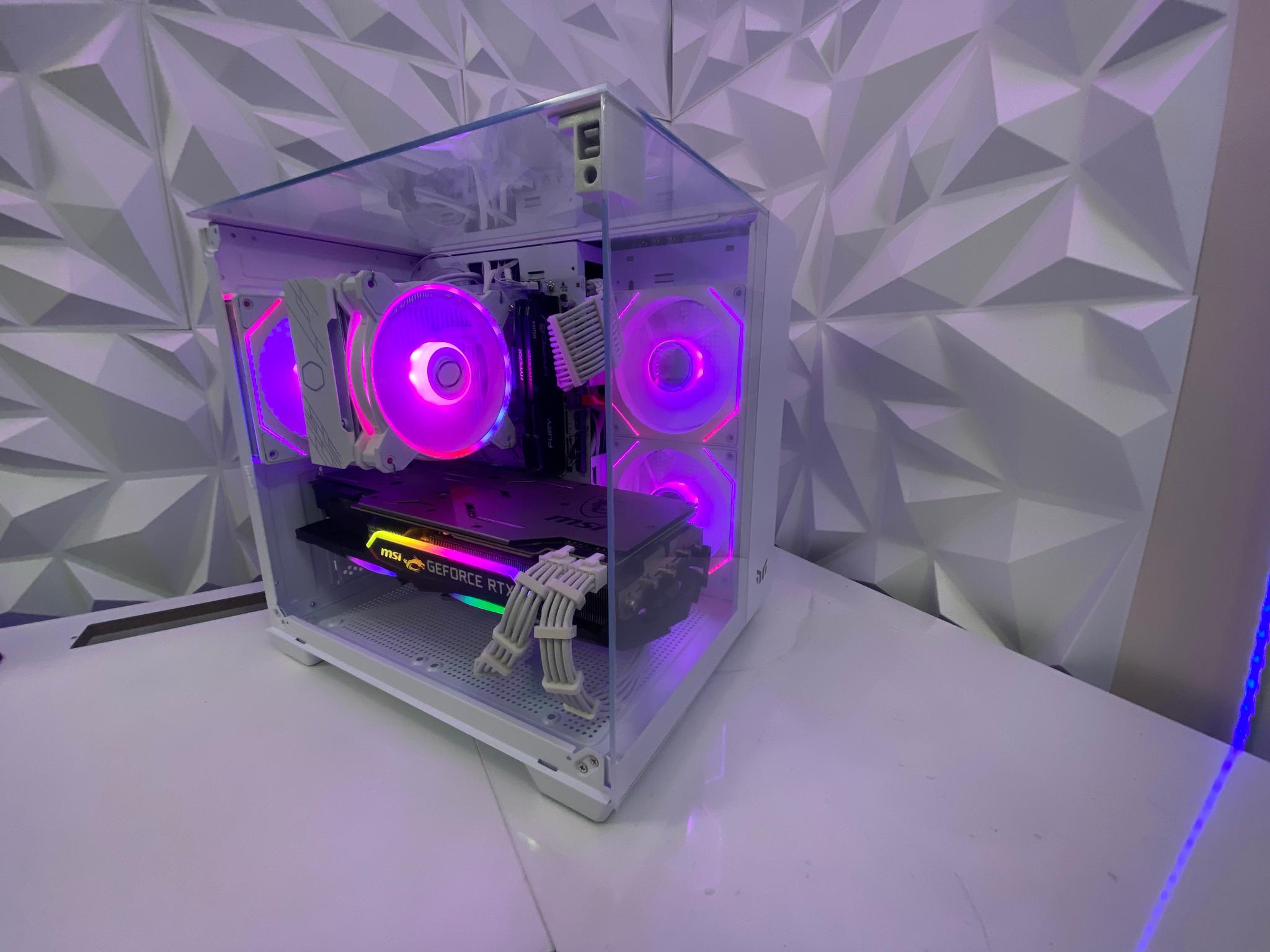 🎅🎅 White Elite Build – Ryzen 5 3600 + RTX 2080 8GB | 1080p/1440p High FPS Ready