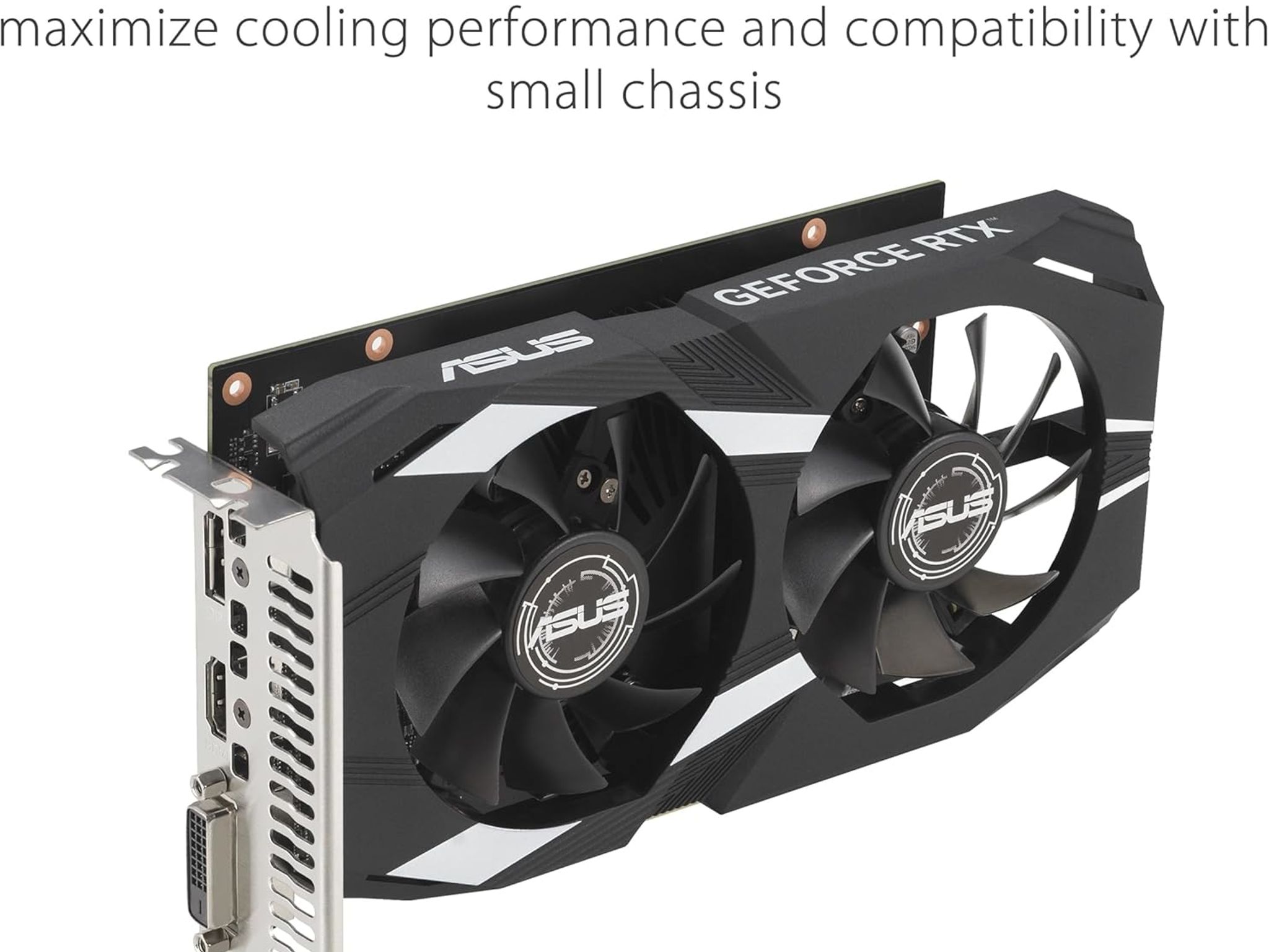 RTX 3050 6GB OC Edition Gaming Graphics Card - PCIe 4.0, 6GB GDDR6 Memory