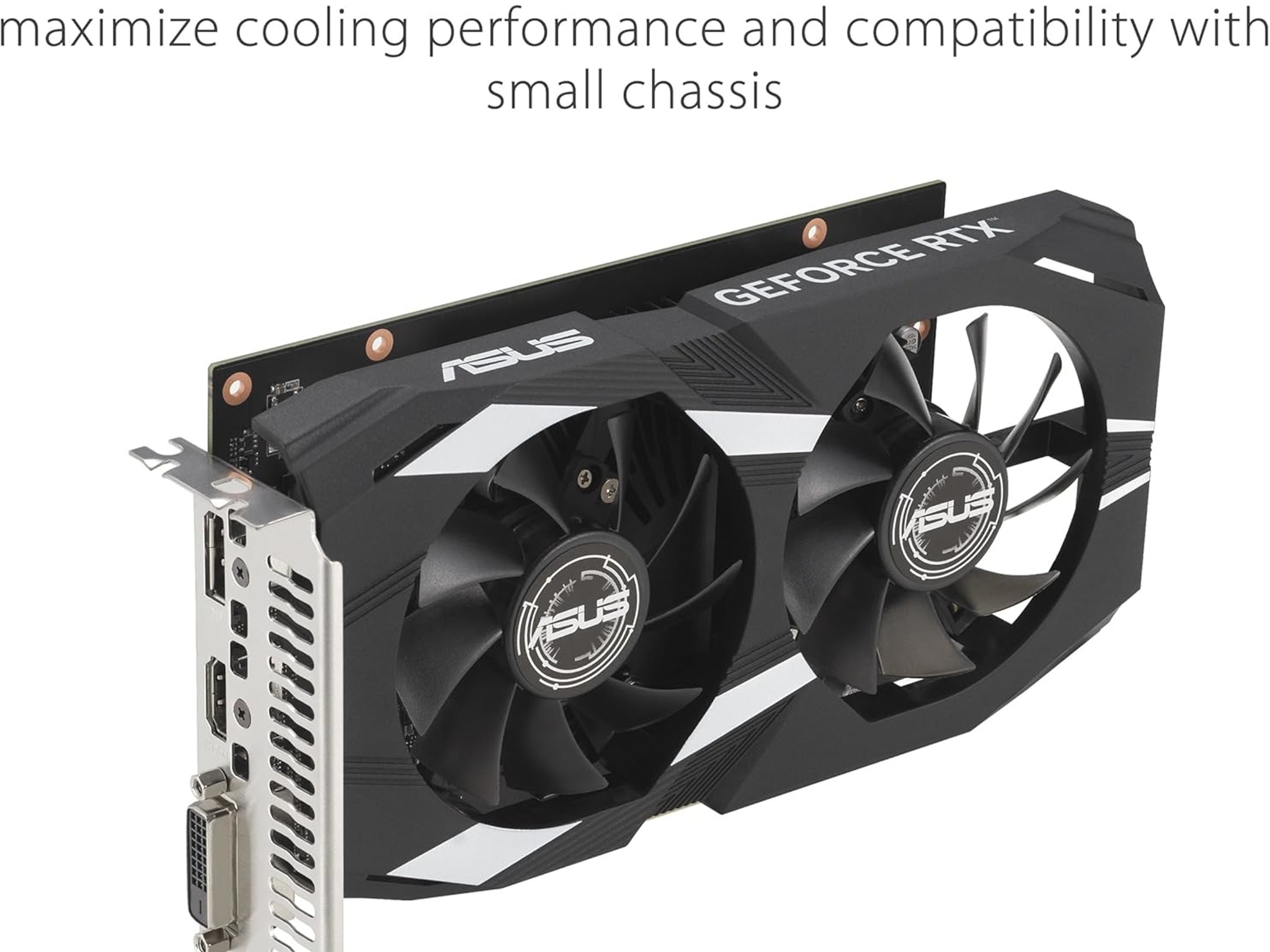 RTX 3050 6GB OC Edition Gaming Graphics Card - PCIe 4.0, 6GB GDDR6 Memory