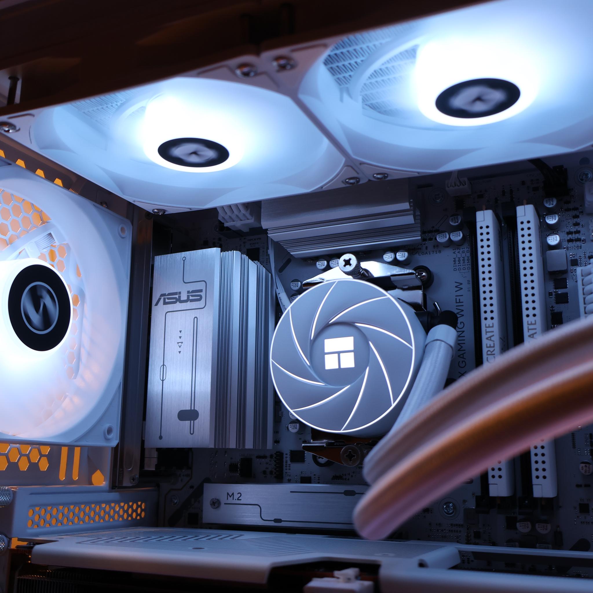 White AM5 Gaming PC | 9060XT | 7600x | 16GB DDR5 | 1TB SSD