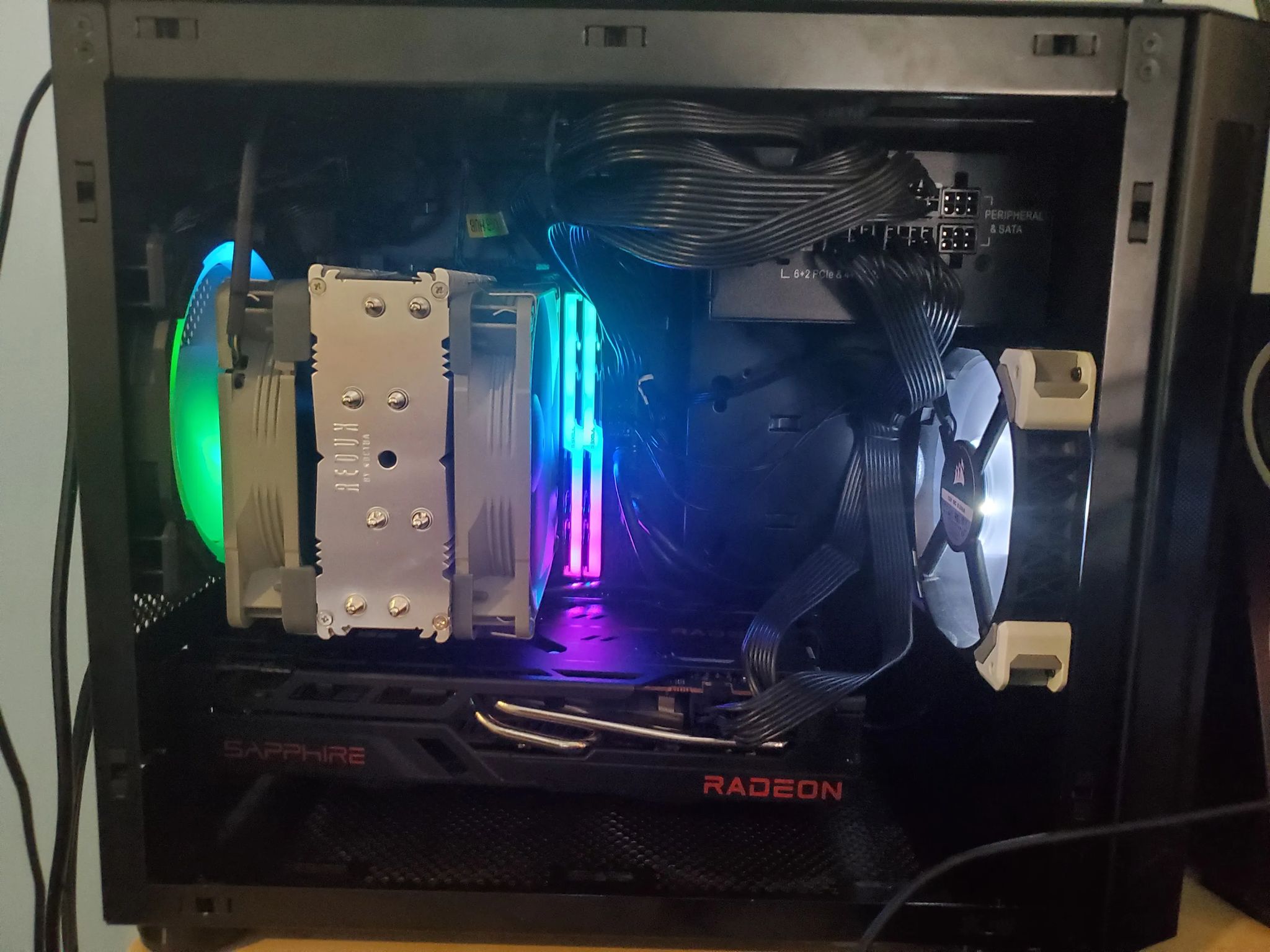 RX 6700XT Ryzen 5 5600X Mini ITX PC Windows 10 Pro Bluetooth Wifi GREAT VALUE