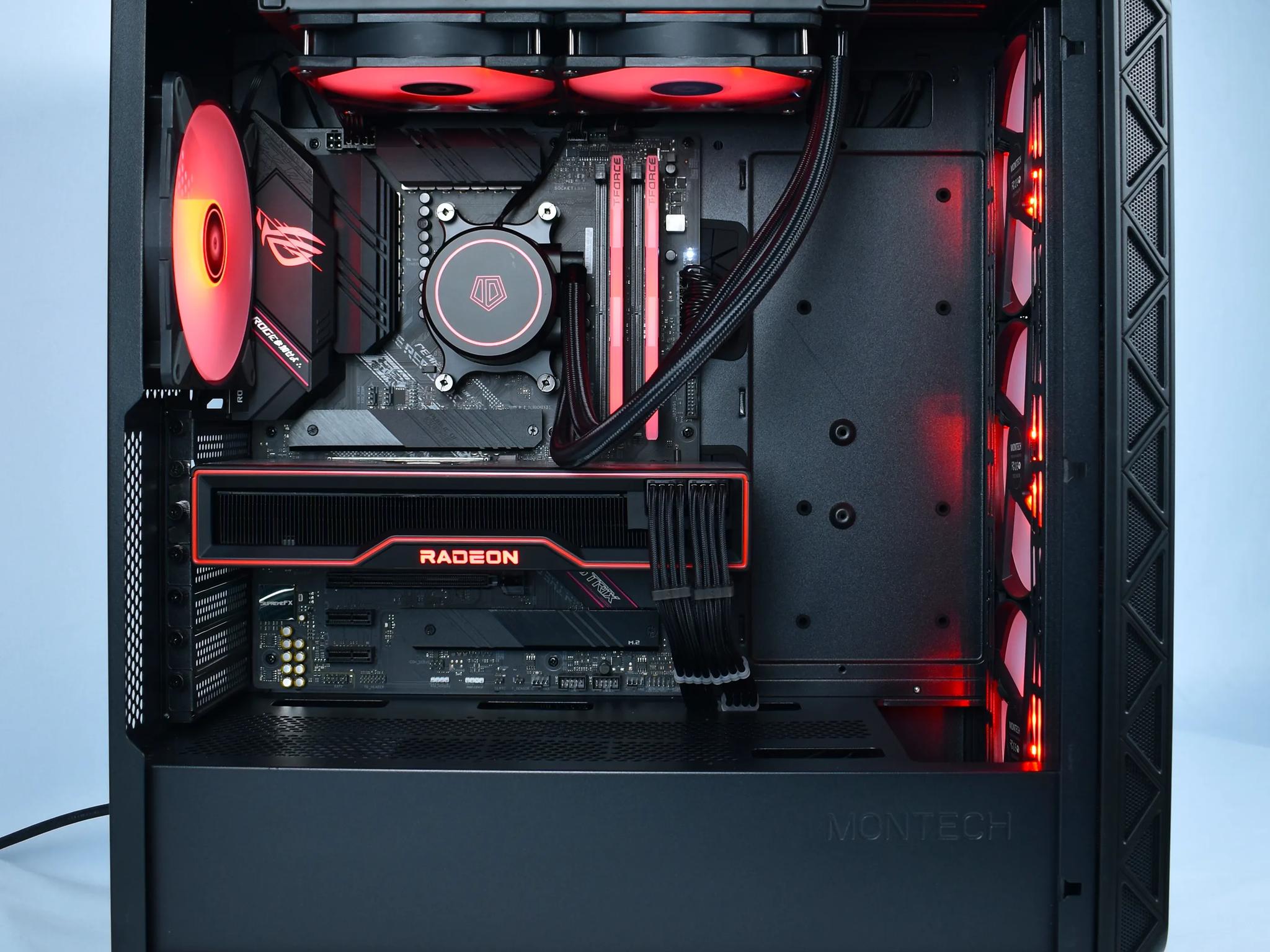 🕷️BLACK WIDOW🕷️ 1440p/4K Gaming/Streaming PC | Ryzen 7 5800X, RX 6800XT 16GB, 32GB DDR4, 1TB SSD |