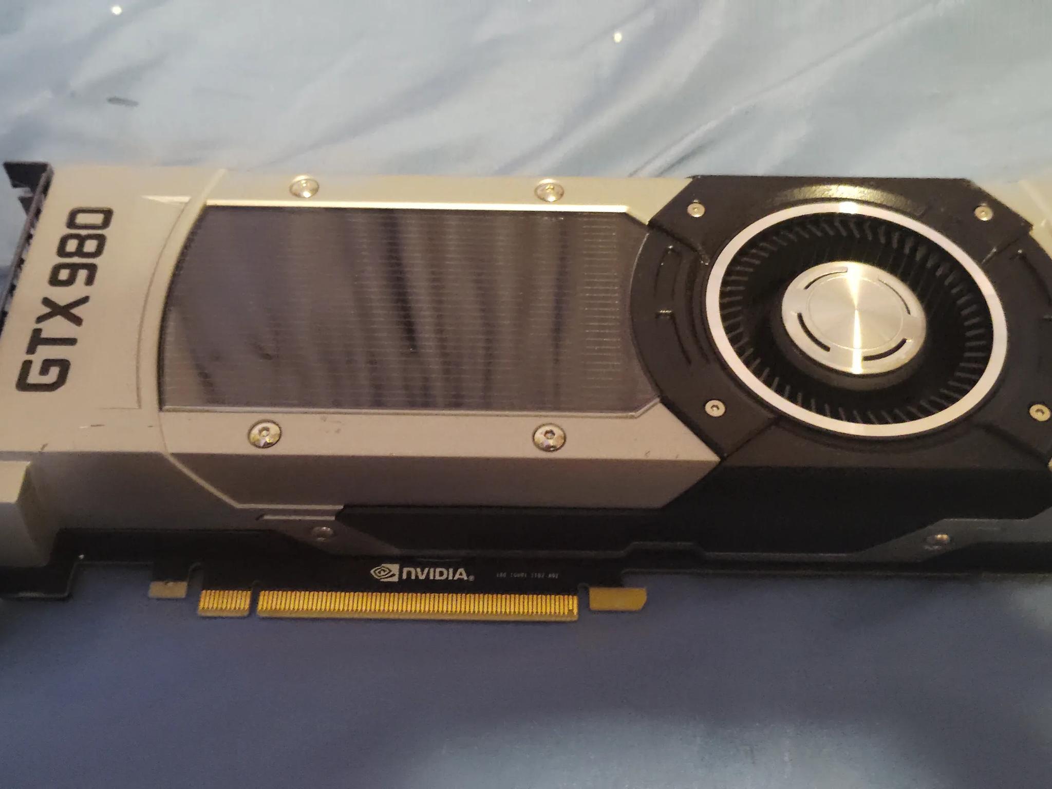 nVidia Geforce GTX 980 4GB Founder's Edition