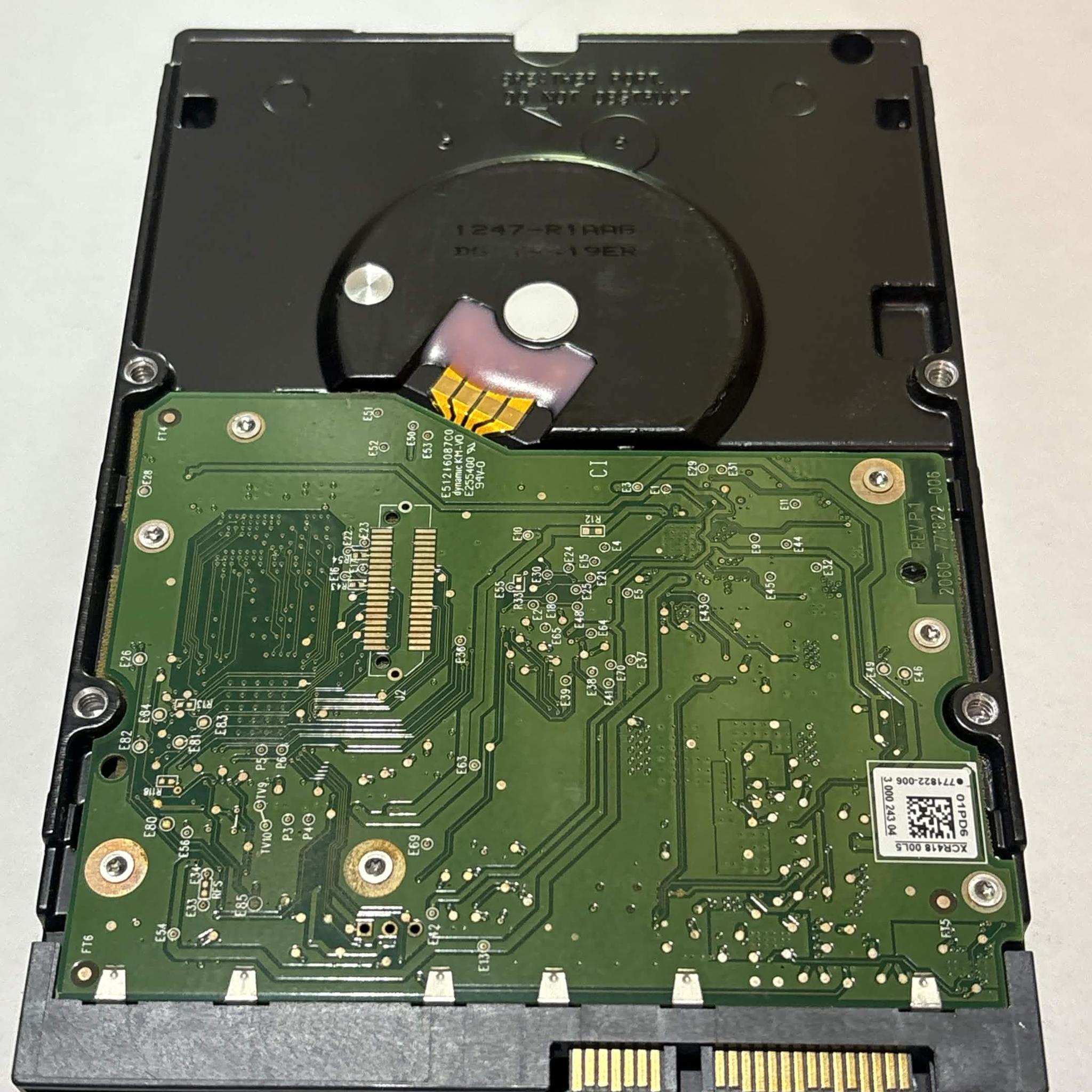 WD RE 4TB WD4000FYYZ 7200RPM SATA Enterprise HDD – 56,646 Hours – SMART Good