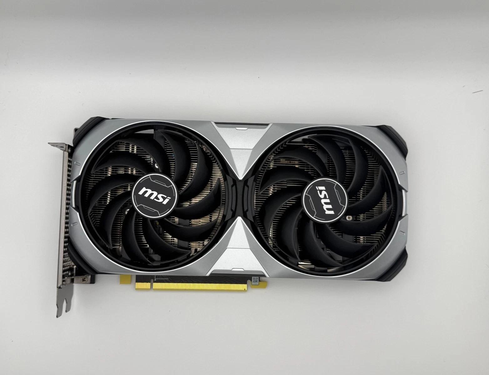 MSI GeForce RTX 4070 SUPER 12GB OC Ventus 2X GDDR6X PCI Express Graphics, GPU
