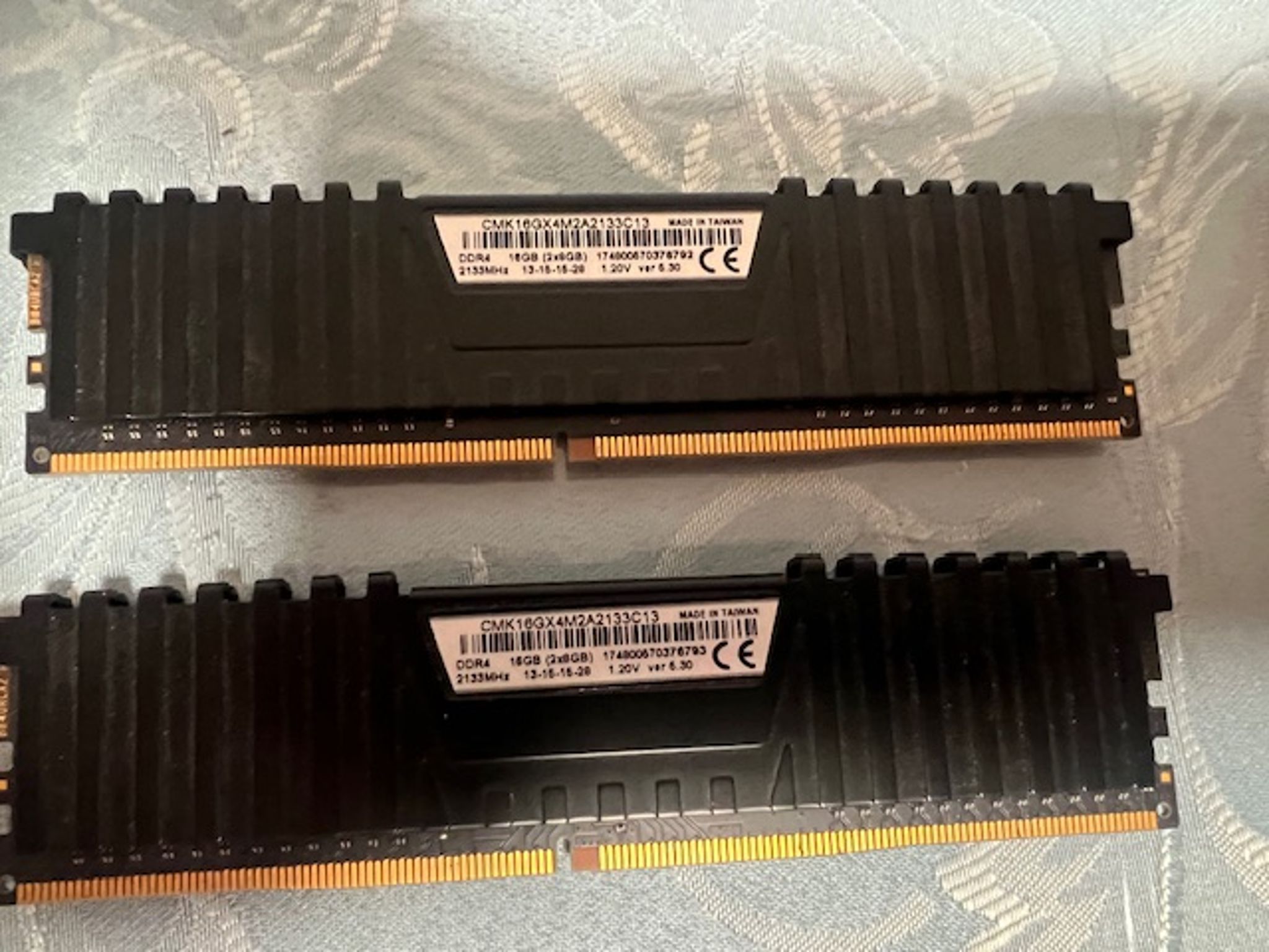 Corsair Vengeance LPX 16GB DDR4 2133 MHz (8GB x2) Desktop Memory Ram