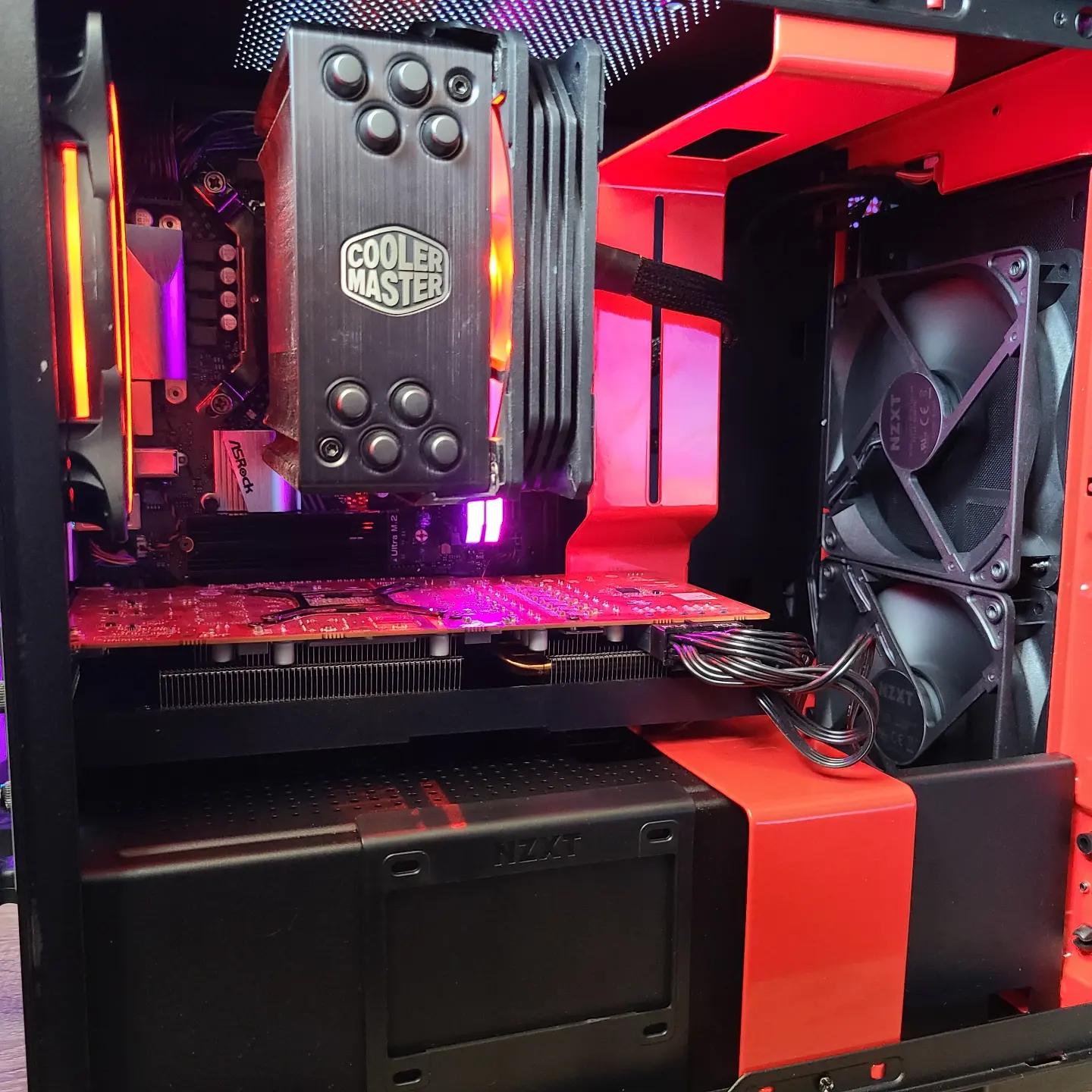 "Red" | RX 5700XT | intel 10100 | 16GB Corsair VENGEANCE