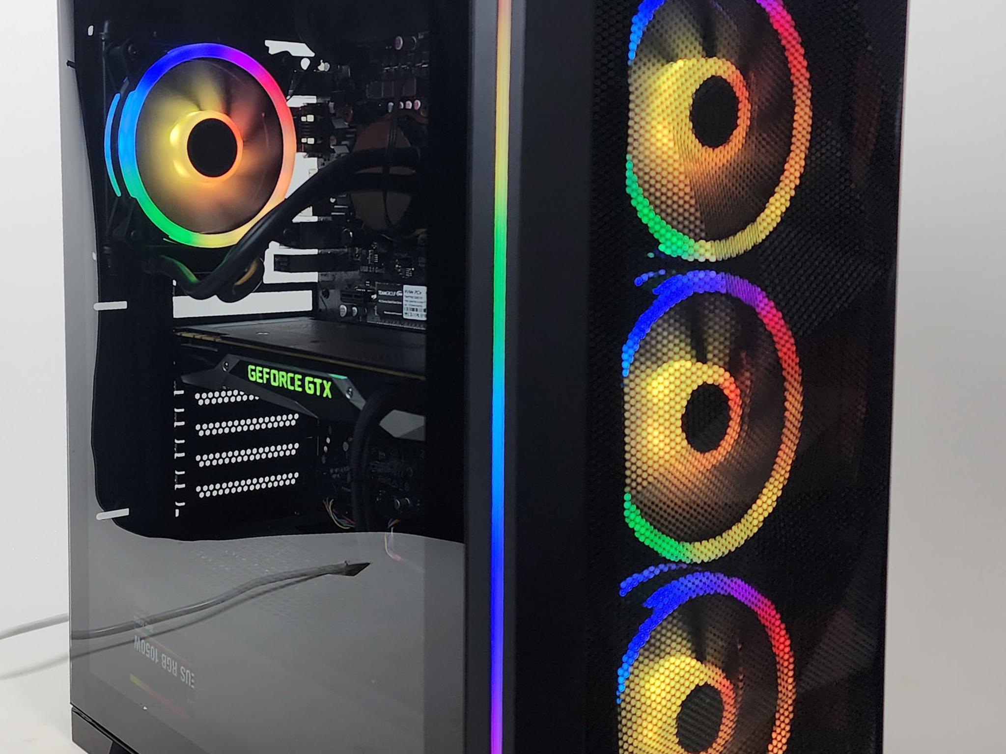 Gaming PC i7-8700K 16GB RAM 512GB SSD GTX 1080 8GB Windows 11 Computer