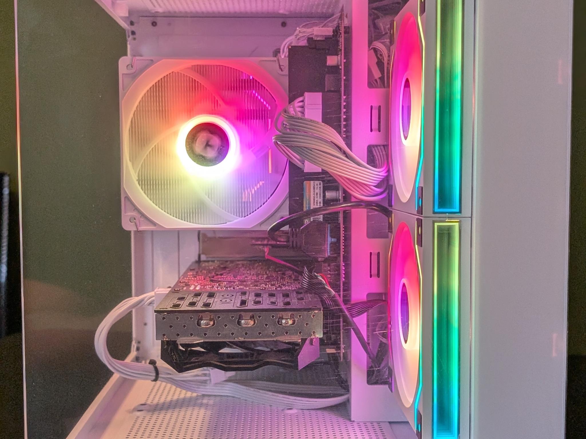 Ryzen 5 2600x | RTX 2060 - White Fish Tank Gaming PC