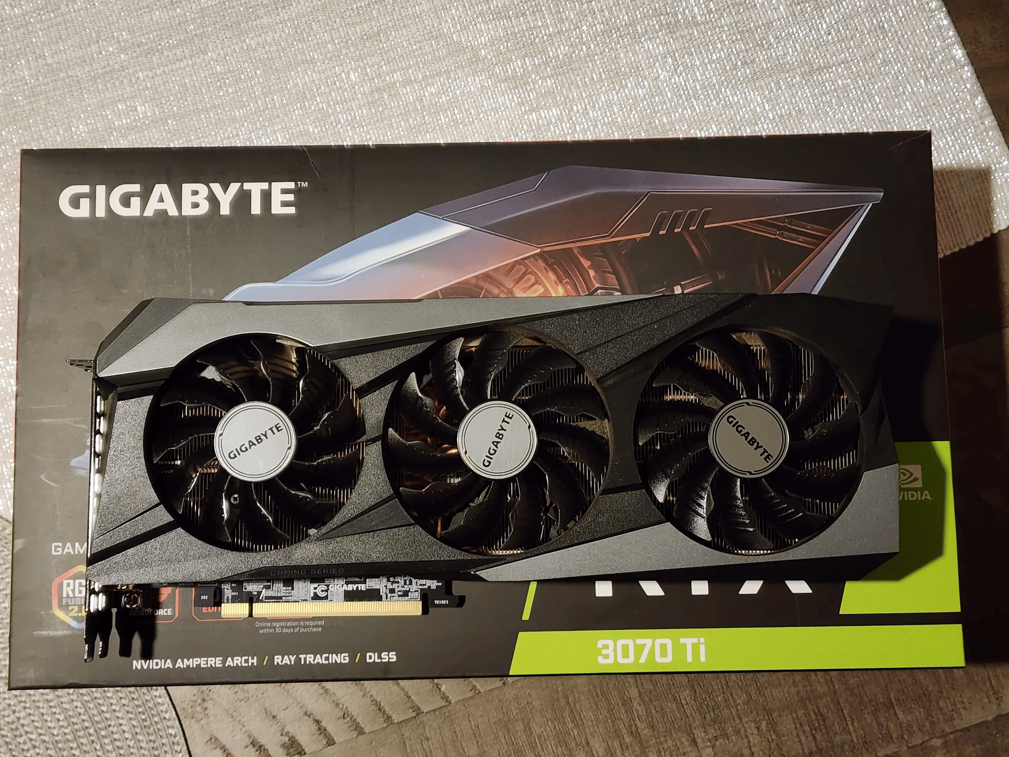 For Sale! Gigabyte 3070 Ti