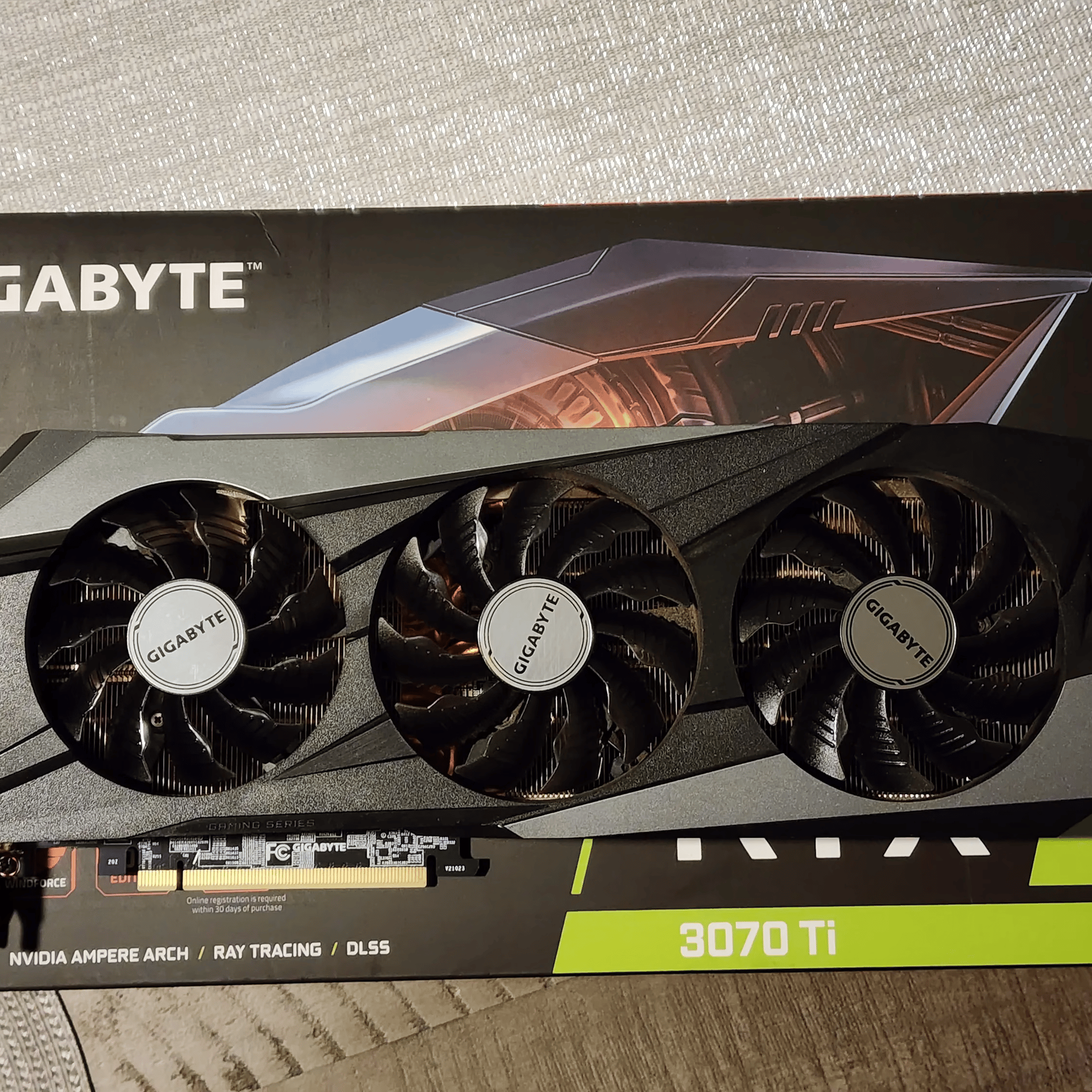 For Sale! Gigabyte 3070 Ti
