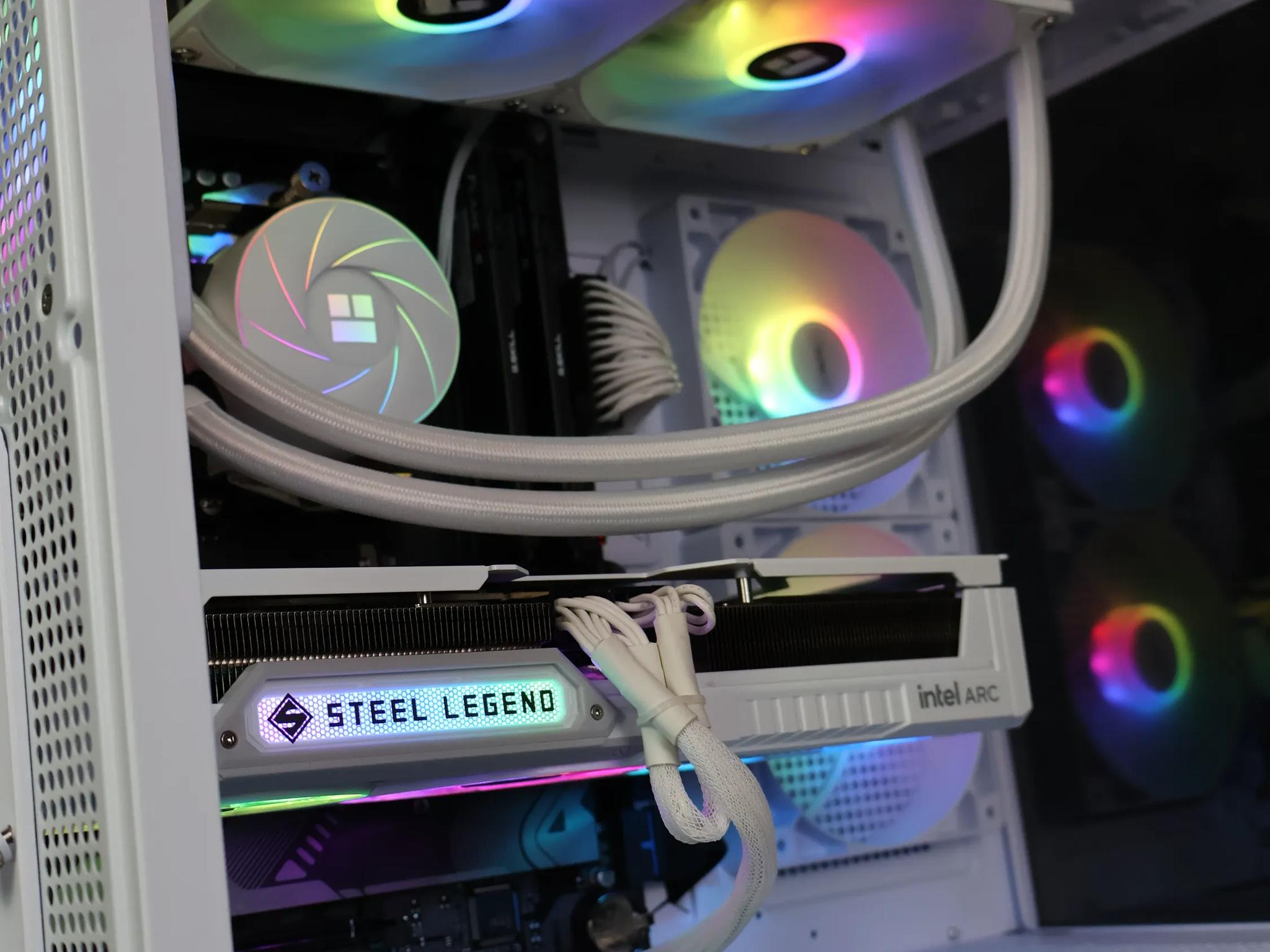 ⚪ Ryzen 5 8400F/Arc B580 12GB Gaming/Streaming PC ⚪