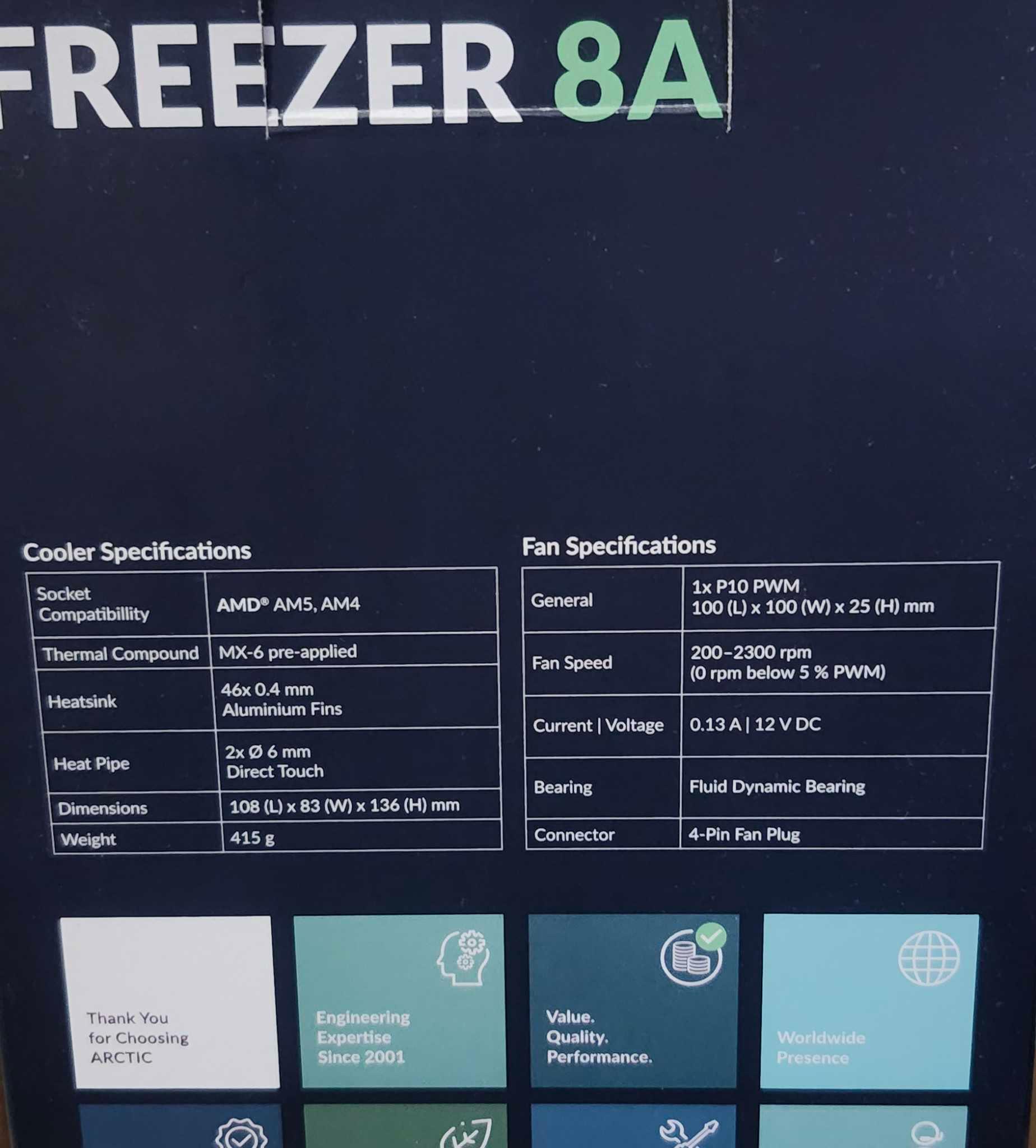 Arctic Freezer A8