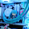 MIKU themed pc build COMMISSION