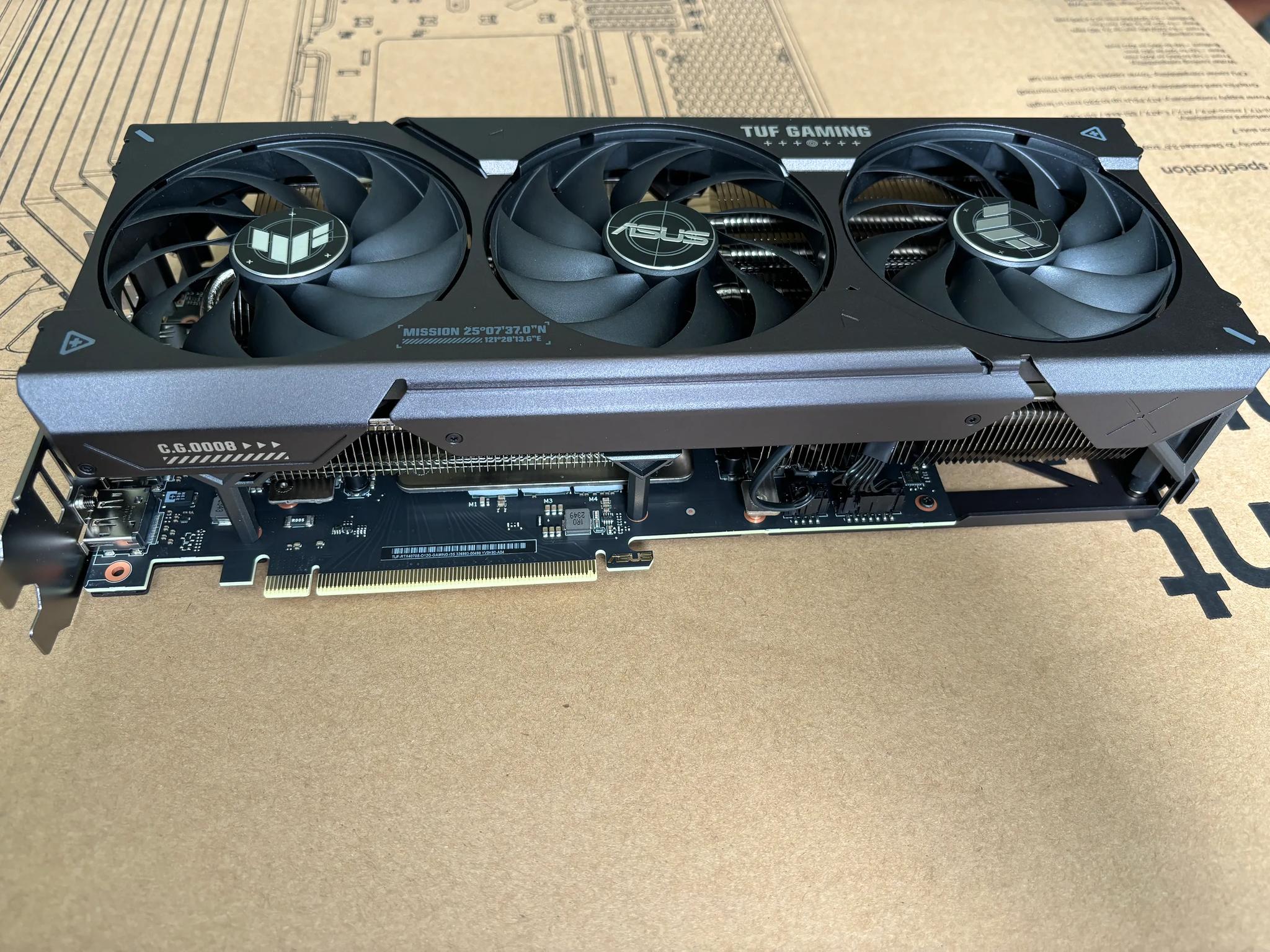 Asus RTX 4070 Super TUF Gaming OC