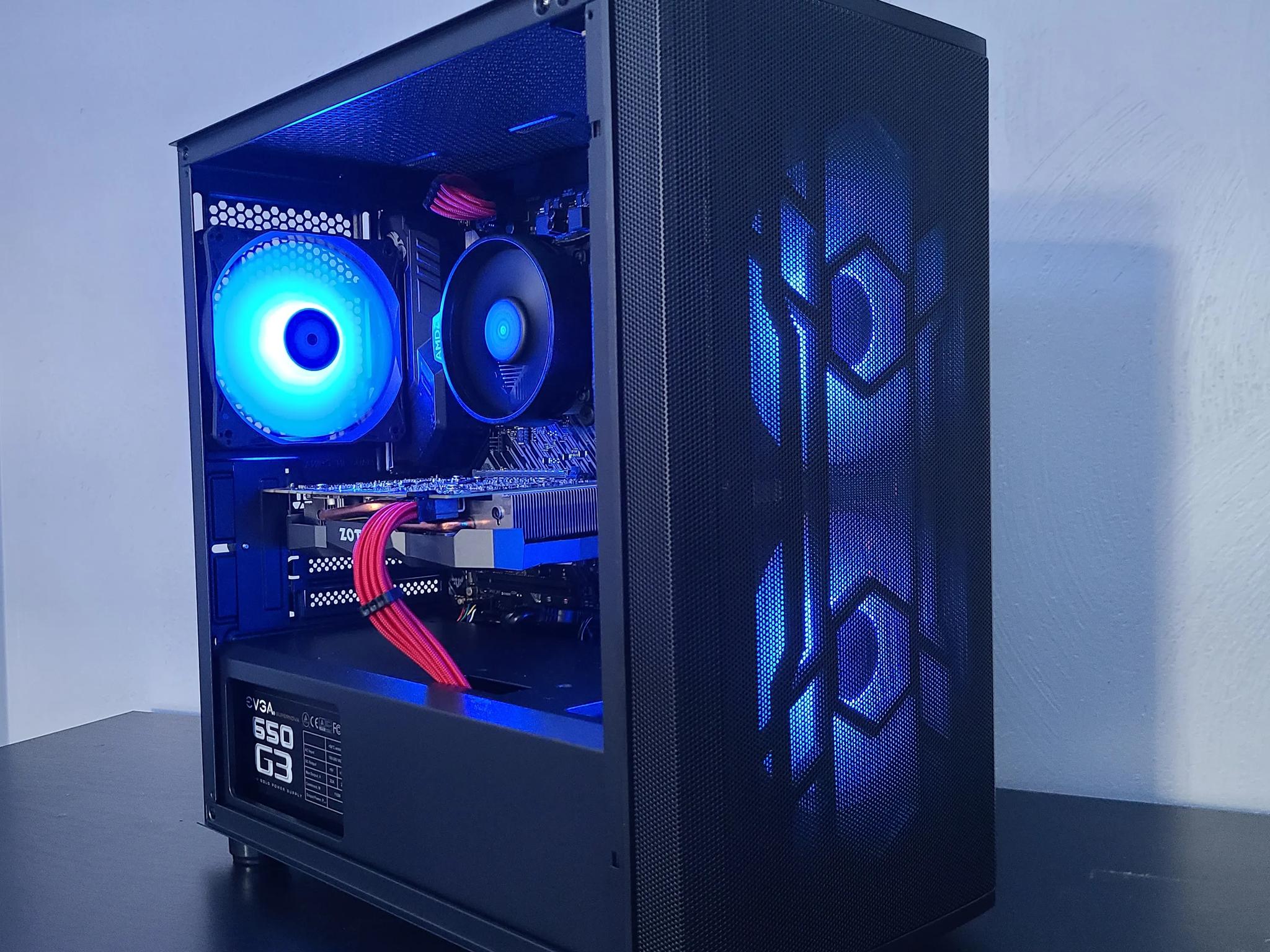 ⚫🔴 Scarlet Noir ⚫🔴 GTX 1060 6GB + Ryzen 5 1600