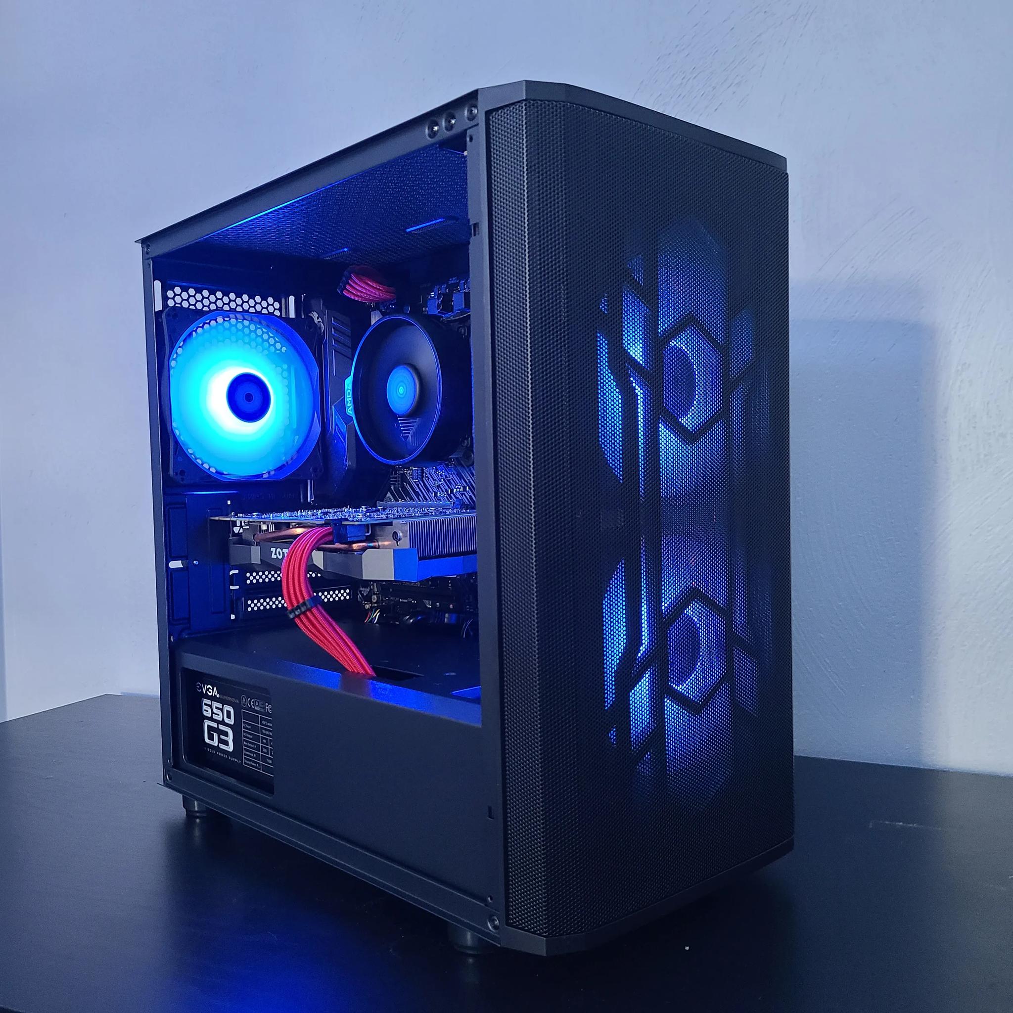 ⚫🔴 Scarlet Noir ⚫🔴 GTX 1060 6GB + Ryzen 5 1600
