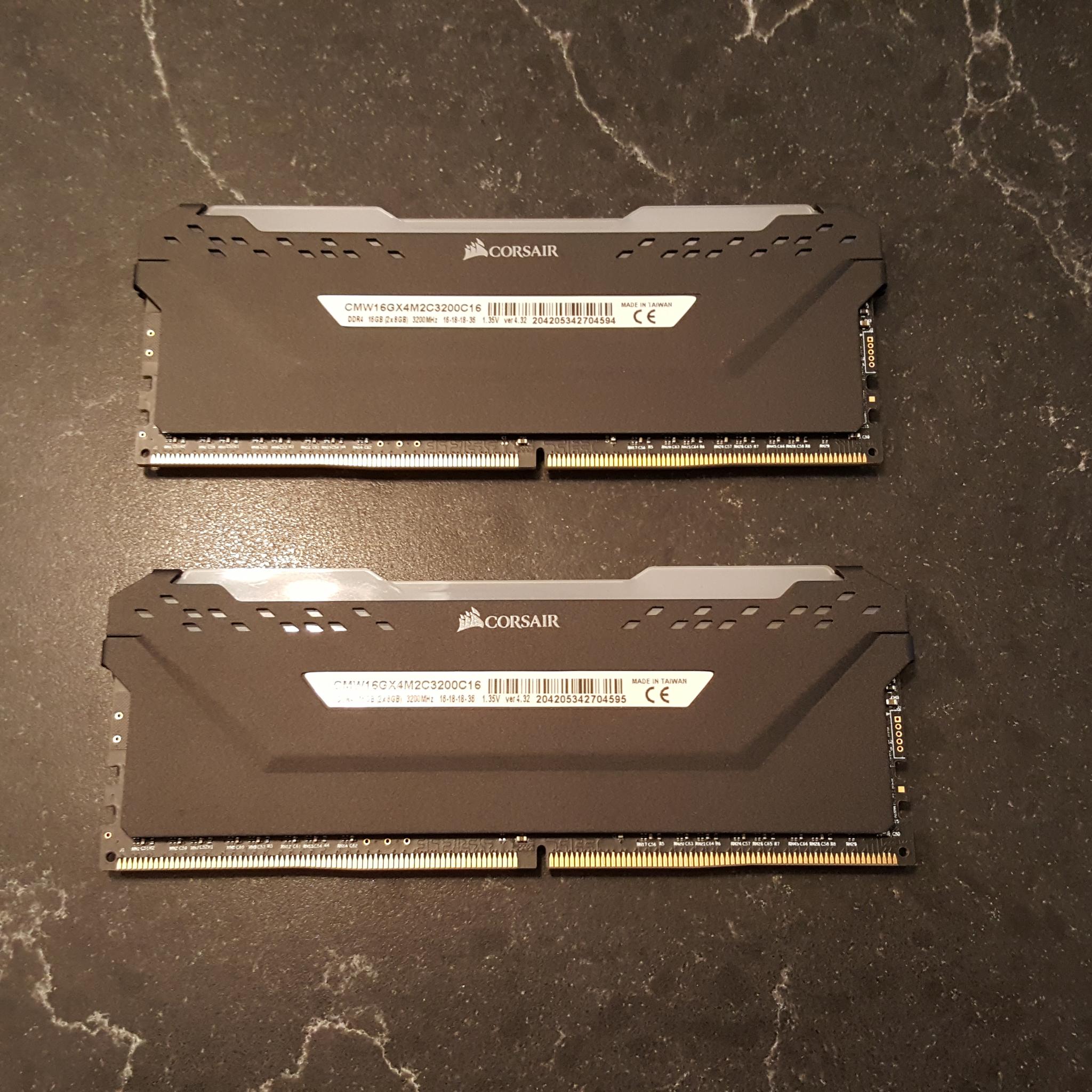 Corsair Vengeance RGB PRO DDR4 3200MHz CL16 16GB