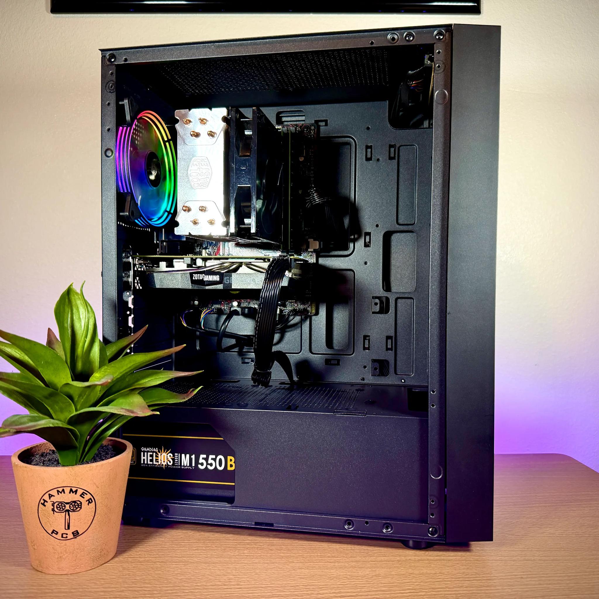 🩶Intel i5 + GTX 1660 Super Custom Gaming PC🩶| Windows 11 | Fortnite, Minecraft, GTA V, and more!