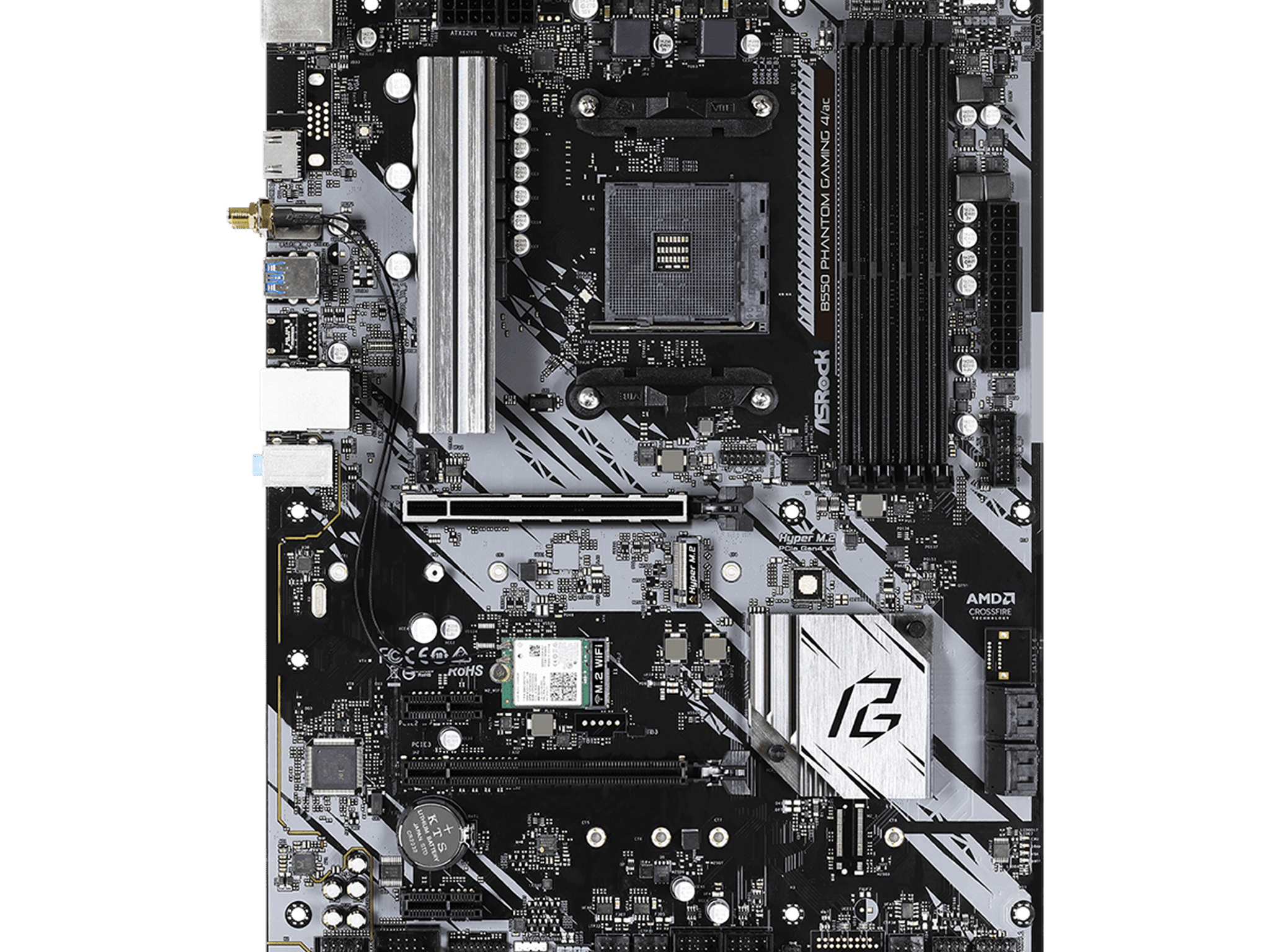 AMD Ryzen 7 5800X 8-Core Processor  64GB RAM B550 ASROCK Phantom Gaming 4/ac