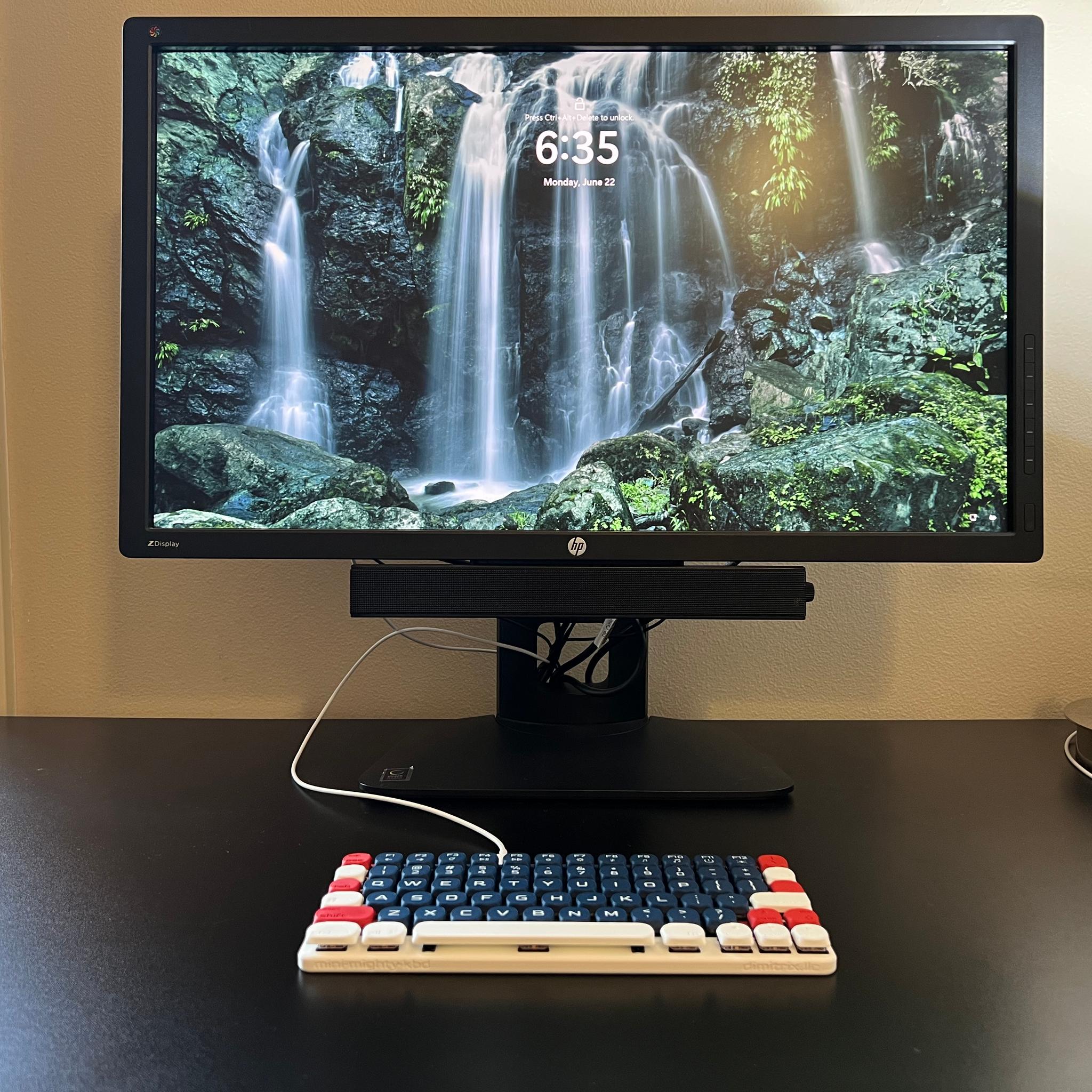 Low Profile 74-key Wired Mechanical Keyboard • Hot Swappable, Hand Assembled, Gaming, Travel, USB-C