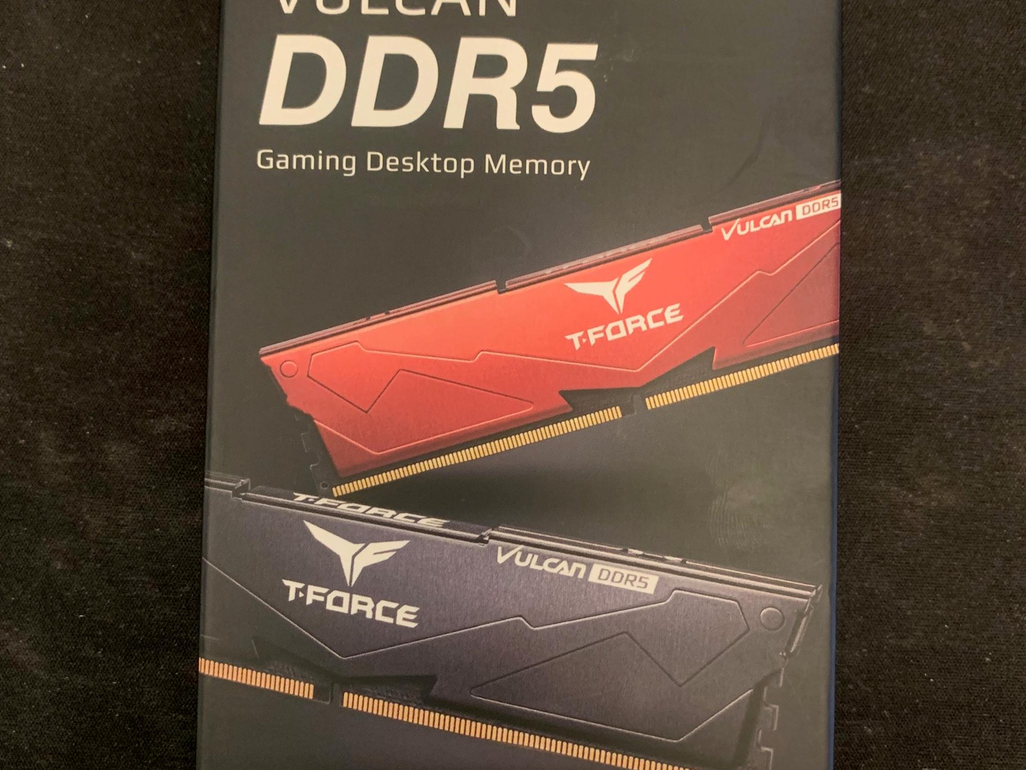Team Group - Team T-Force Vulcan 32GB (2 x 16GB) 288-Pin PC RAM DDR5 5600 (PC5 44800)